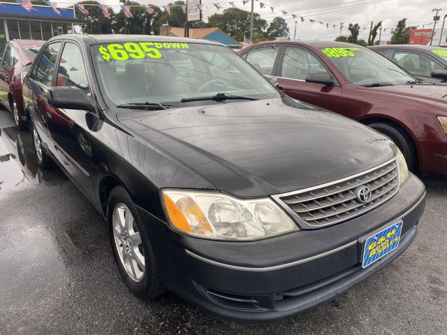 2004 BLACK TOYOTA AVALON XL (4T1BF28B44U) with an 3.0L engine, Automatic transmission, located at 930 E Little Creek Road, Norfolk, VA, 23518, (757) 588-0420, 36.915051, -76.244408 - Photo#0