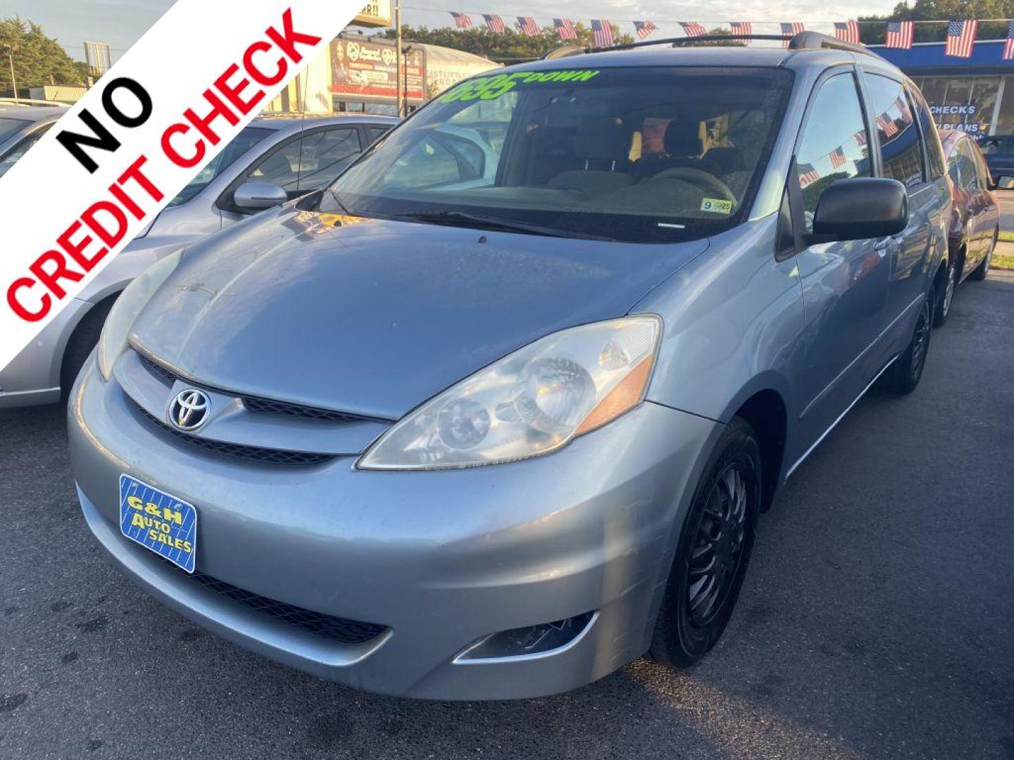 2006 BLUE TOYOTA SIENNA CE (5TDZA23C06S) with an 3.3L engine, Automatic transmission, located at 930 E Little Creek Road, Norfolk, VA, 23518, (757) 588-0420, 36.915051, -76.244408 - Photo#0