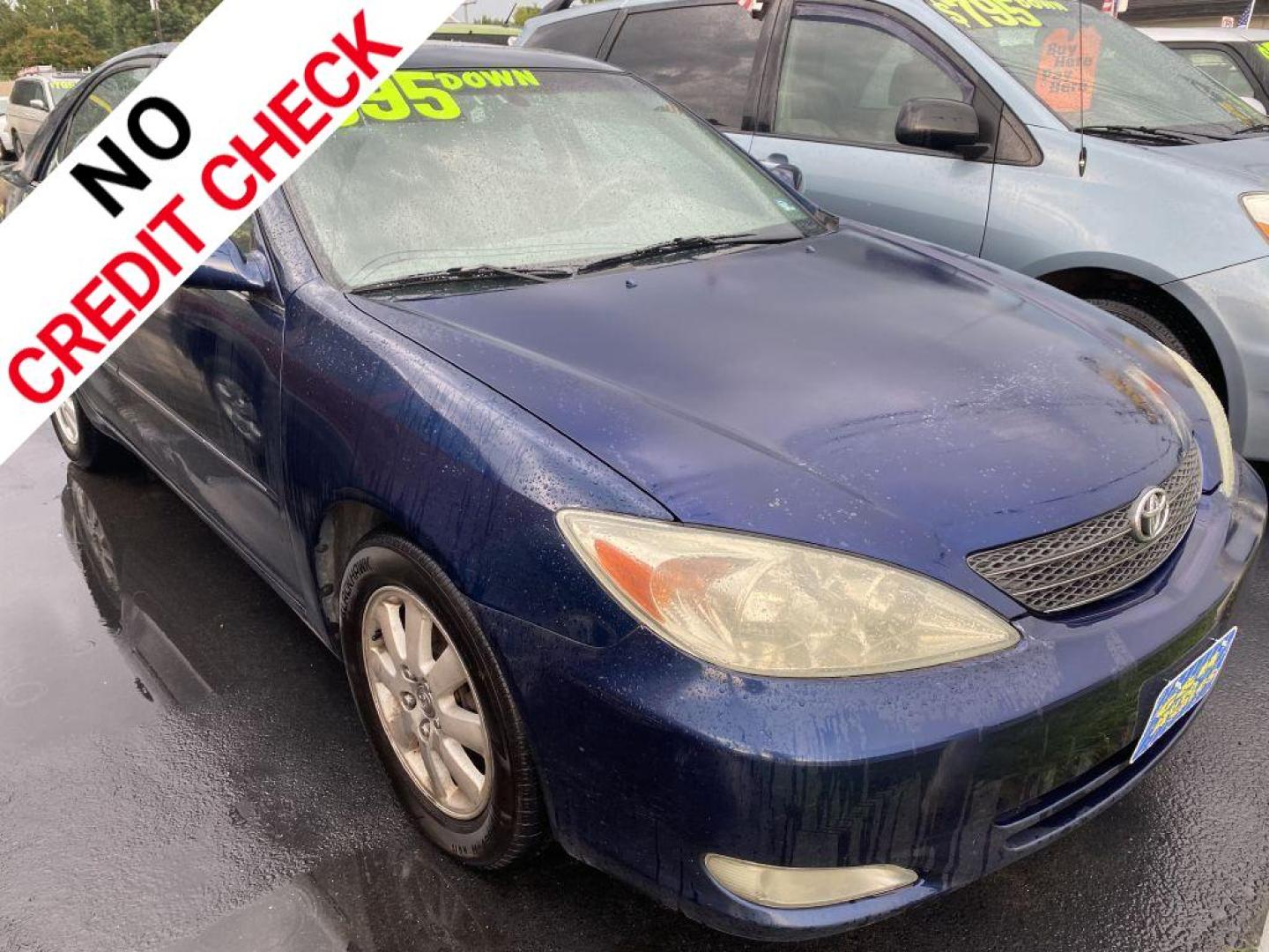 2004 BLUE TOYOTA CAMRY LE (4T1BF32KX4U) with an 3.0L engine, Automatic transmission, located at 930 E Little Creek Road, Norfolk, VA, 23518, (757) 588-0420, 36.915051, -76.244408 - Photo#0