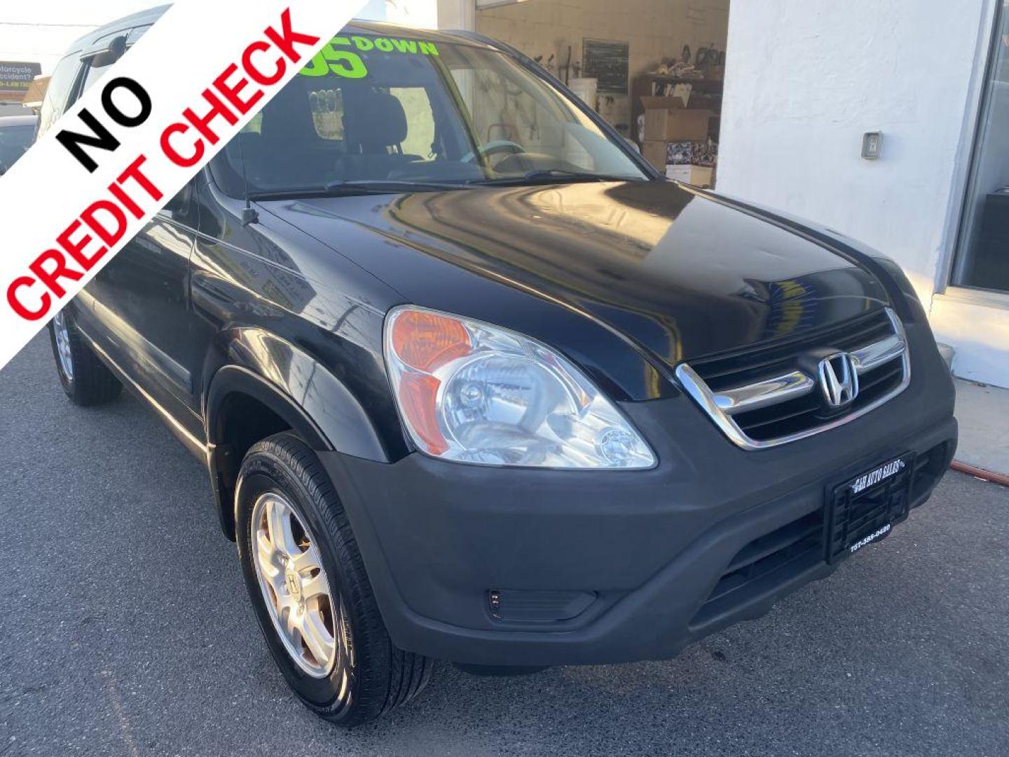 2004 BLACK HONDA CR-V EX (SHSRD78894U) with an 2.4L engine, Automatic transmission, located at 930 E Little Creek Road, Norfolk, VA, 23518, (757) 588-0420, 36.915051, -76.244408 - Photo#0