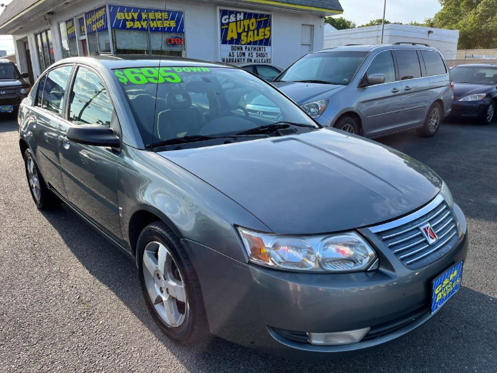 2007 GRAY SATURN ION LEVEL 3 (1G8AK55F27Z) with an 2.2L engine, 4-Speed Manual transmission, located at 930 E Little Creek Road, Norfolk, VA, 23518, (757) 588-0420, 36.915051, -76.244408 - Photo #0