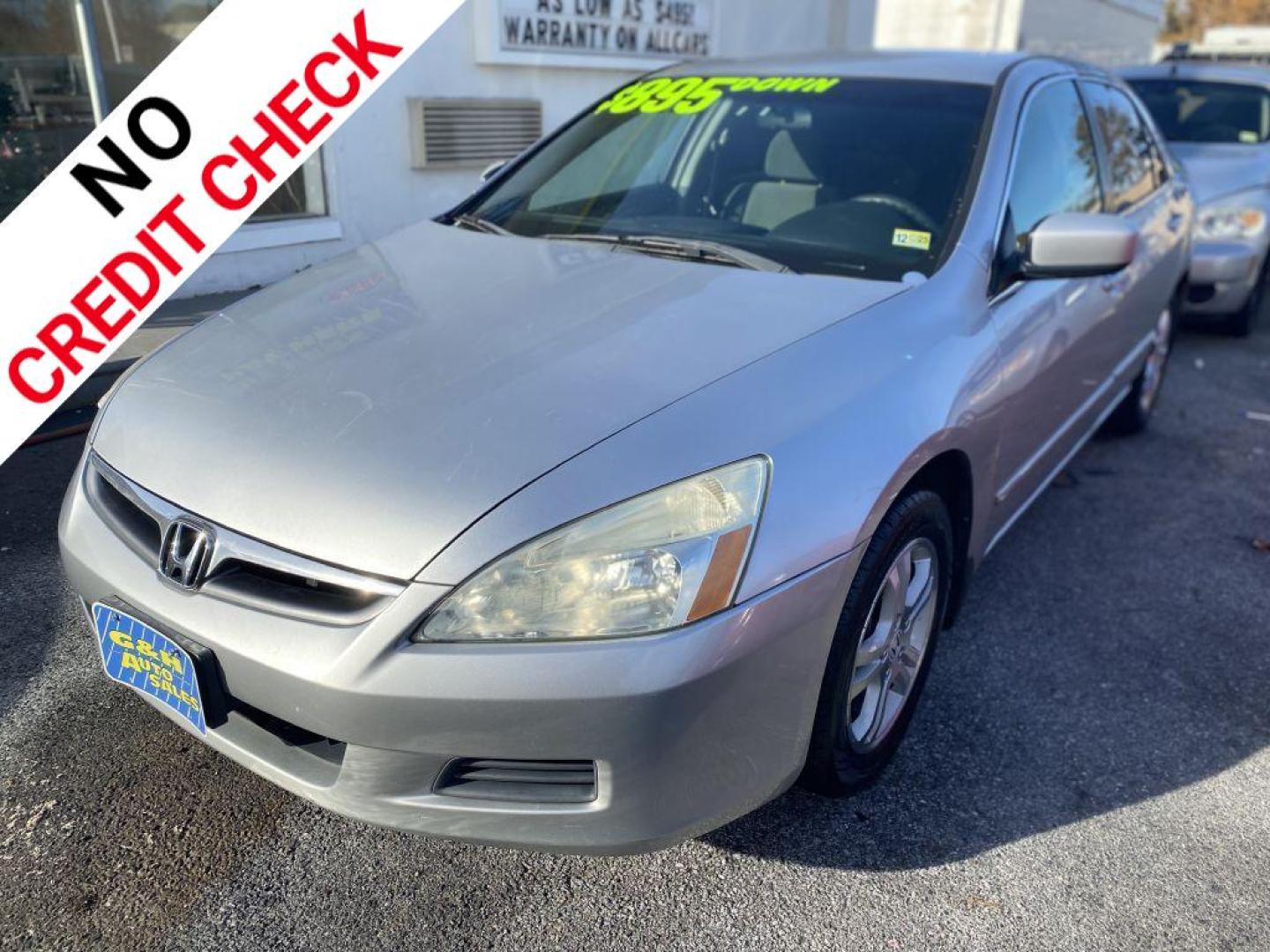 2007 SILVER HONDA ACCORD SE (1HGCM56357A) with an 2.4L engine, Automatic transmission, located at 930 E Little Creek Road, Norfolk, VA, 23518, (757) 588-0420, 36.915051, -76.244408 - Photo#0