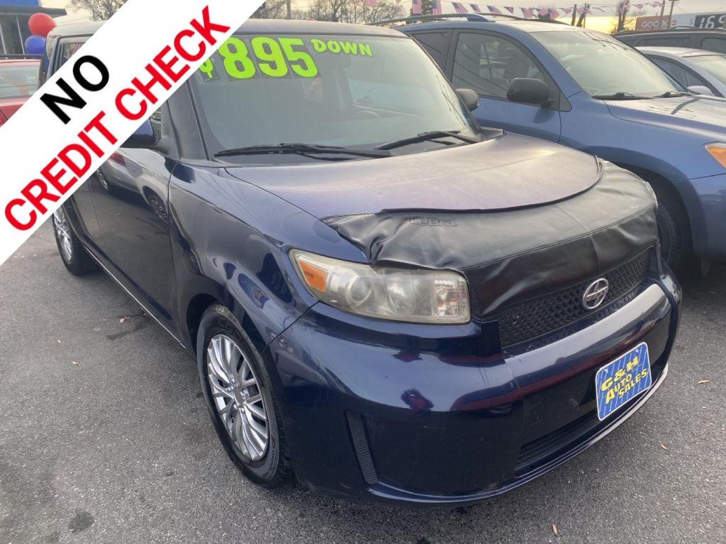 2008 BLUE SCION XB XB (JTLKE50E381) with an 2.4L engine, Automatic transmission, located at 930 E Little Creek Road, Norfolk, VA, 23518, (757) 588-0420, 36.915051, -76.244408 - Photo#0