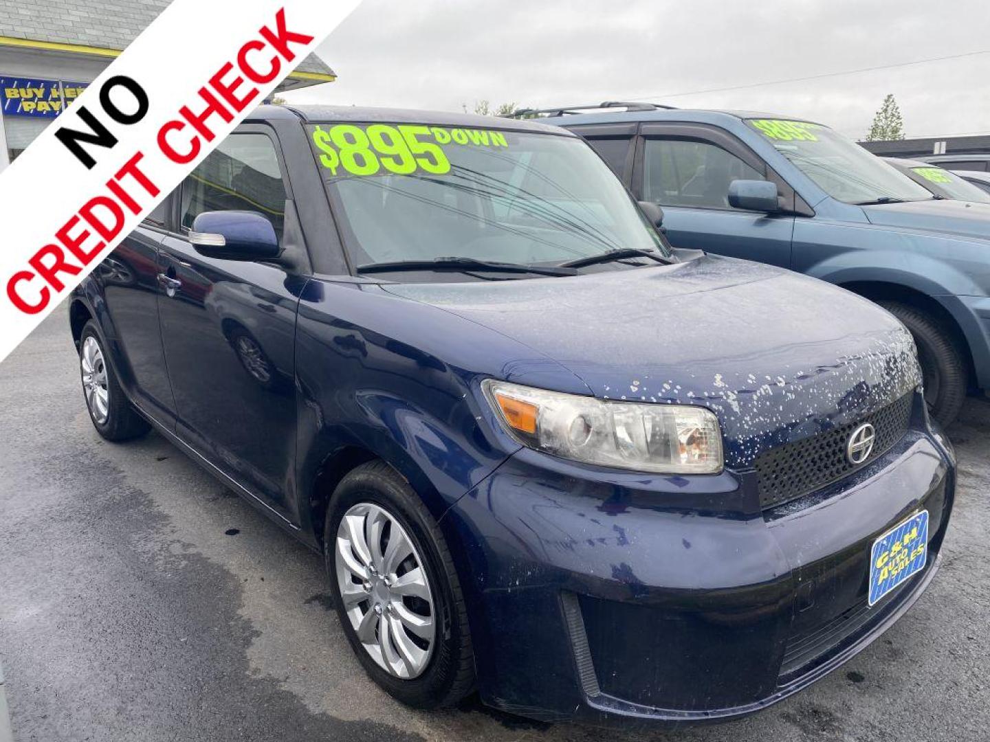 2008 BLUE SCION XB XB (JTLKE50E381) with an 2.4L engine, Automatic transmission, located at 930 E Little Creek Road, Norfolk, VA, 23518, (757) 588-0420, 36.915051, -76.244408 - Photo#0