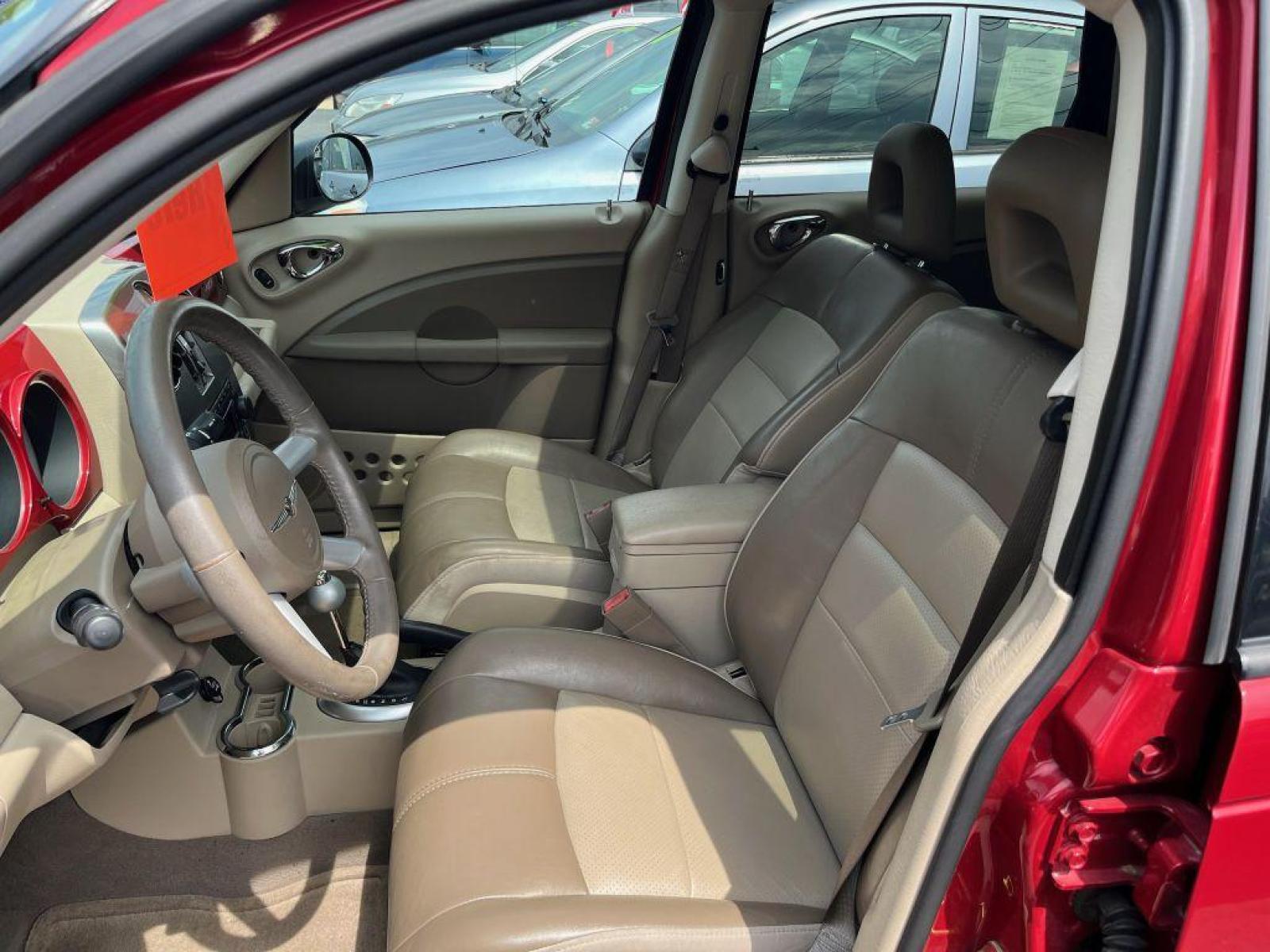 2006 RED CHRYSLER PT CRUISER GT (3A8FY78G16T) with an 2.4L engine, Automatic transmission, located at 930 E Little Creek Road, Norfolk, VA, 23518, (757) 588-0420, 36.915051, -76.244408 - Photo #1