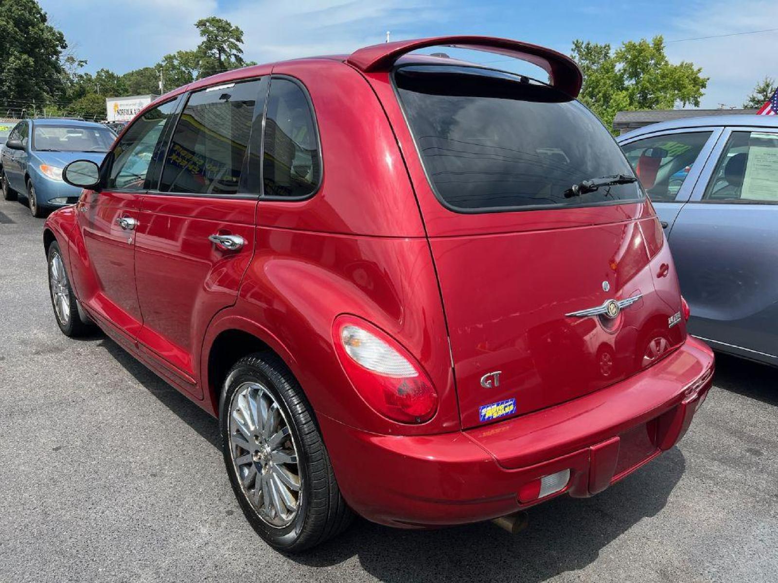 2006 RED CHRYSLER PT CRUISER GT (3A8FY78G16T) with an 2.4L engine, Automatic transmission, located at 930 E Little Creek Road, Norfolk, VA, 23518, (757) 588-0420, 36.915051, -76.244408 - Photo #3