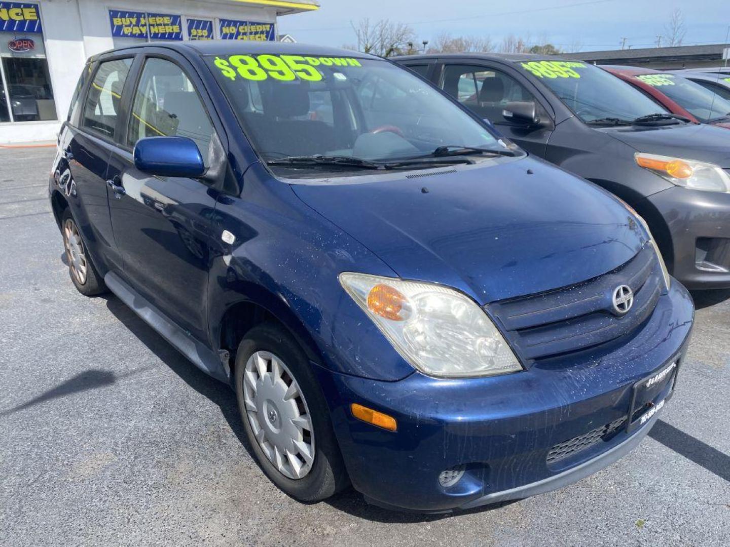 2005 BLUE SCION XA (JTKKT624150) with an 1.5L engine, 4-Speed Manual transmission, located at 930 E Little Creek Road, Norfolk, VA, 23518, (757) 588-0420, 36.915051, -76.244408 - Photo#0