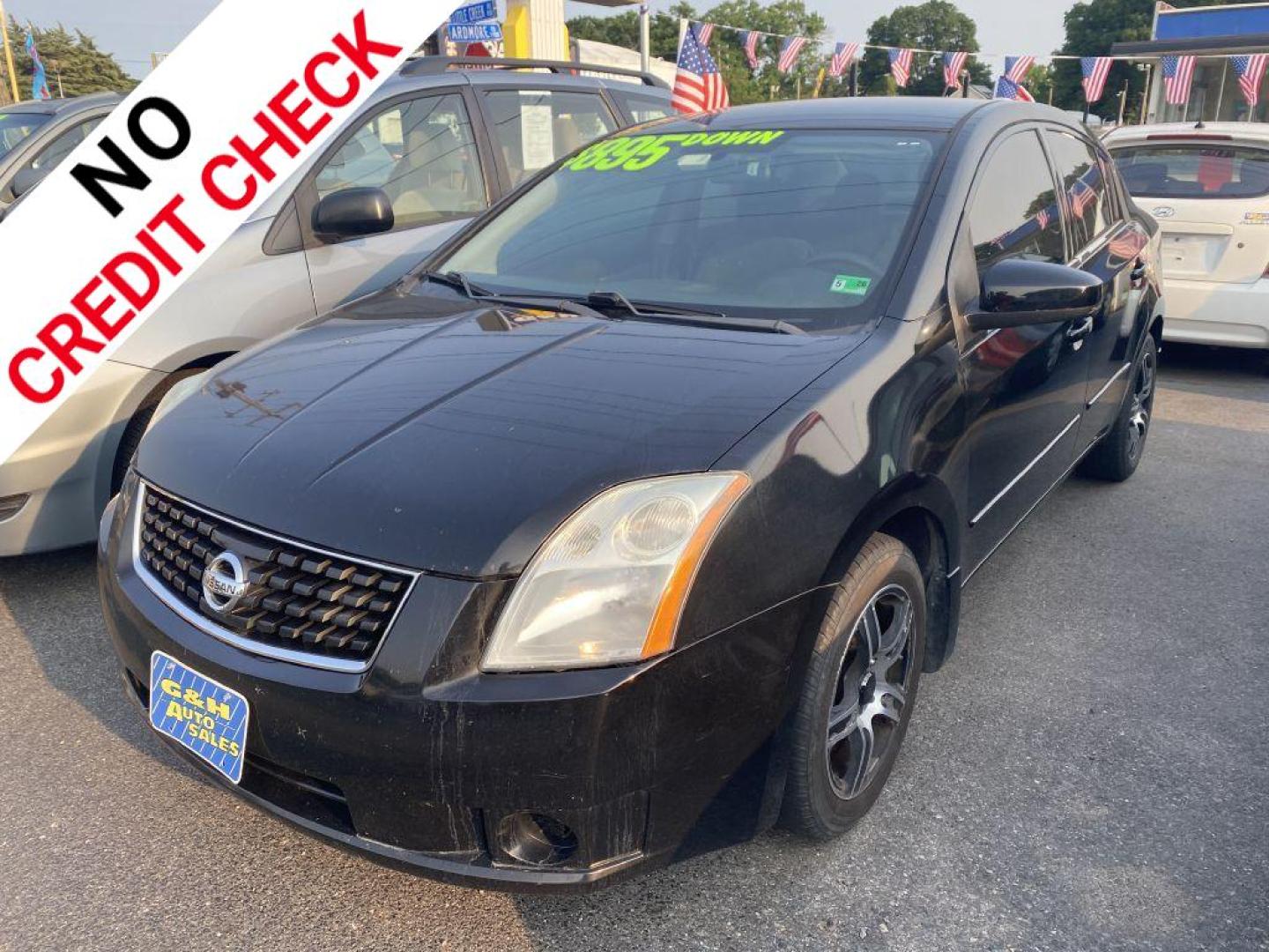2009 BLACK NISSAN SENTRA 2.0 (3N1AB61E19L) with an 2.0L engine, Continuously Variable transmission, located at 930 E Little Creek Road, Norfolk, VA, 23518, (757) 588-0420, 36.915051, -76.244408 - Photo#0
