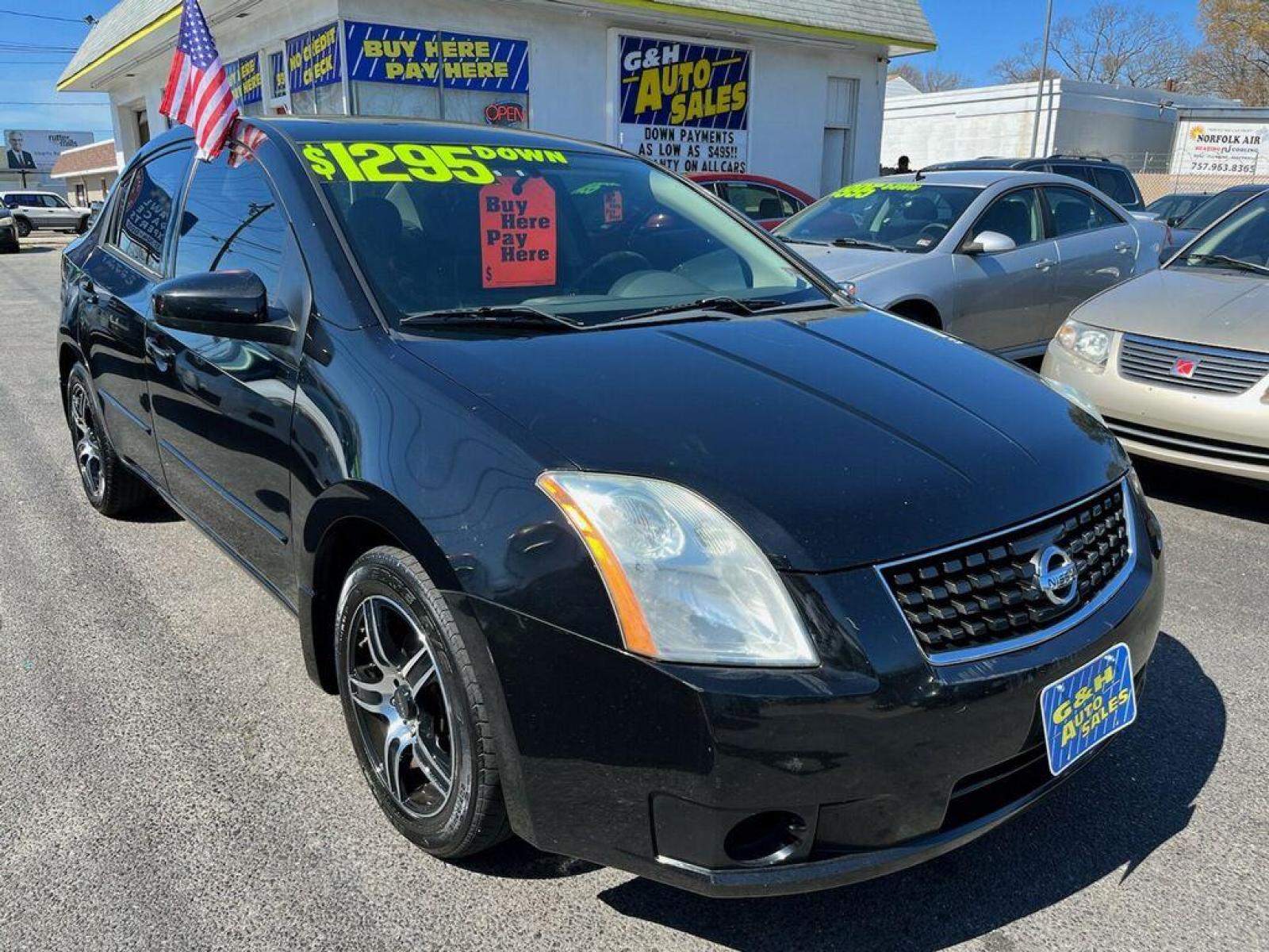 2009 BLACK NISSAN SENTRA 2.0 (3N1AB61E19L) with an 2.0L engine, Continuously Variable transmission, located at 930 E Little Creek Road, Norfolk, VA, 23518, (757) 588-0420, 36.915051, -76.244408 - Photo #0