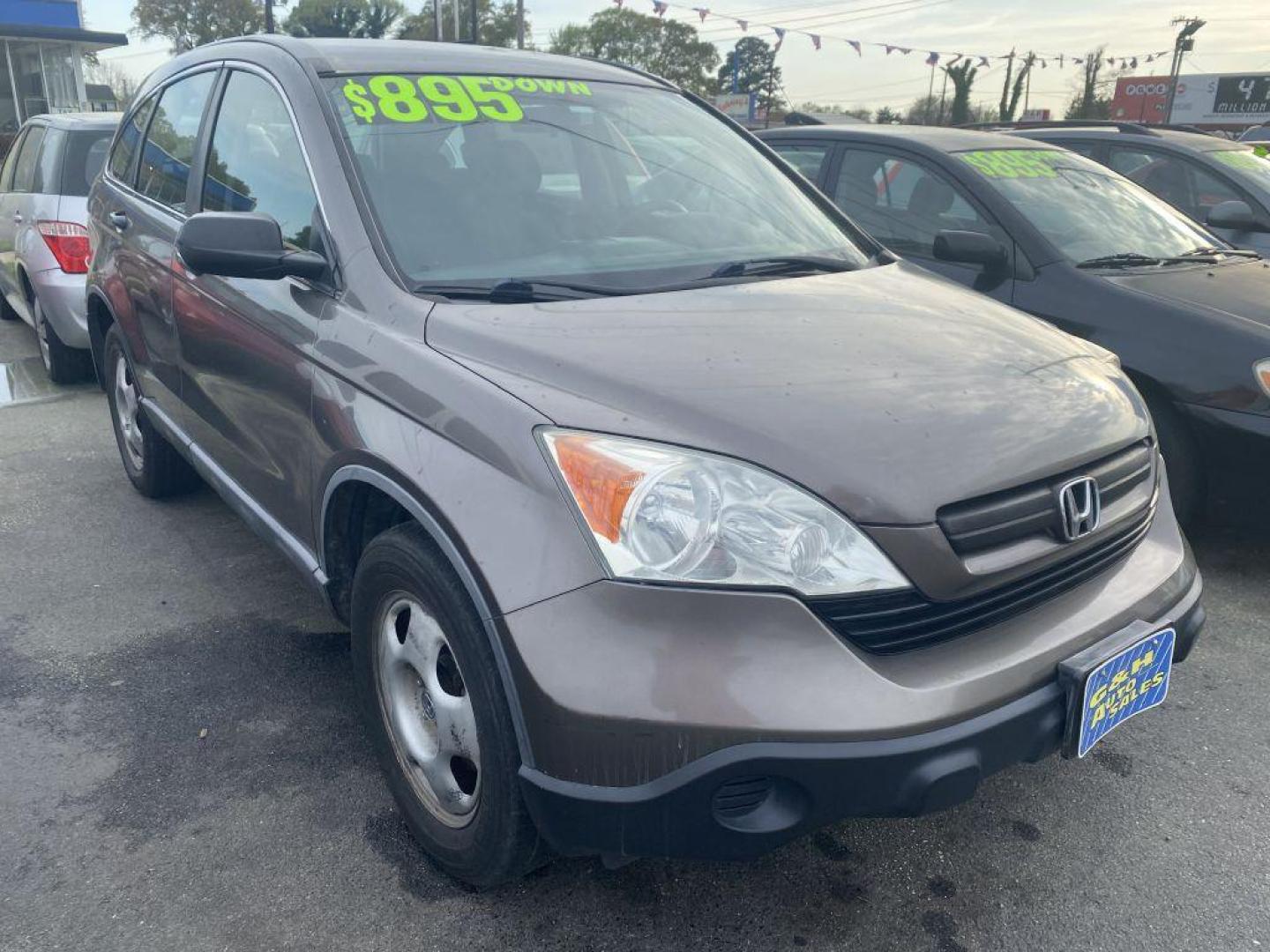 2009 GRAY HONDA CR-V LX (5J6RE38309L) with an 2.4L engine, Automatic transmission, located at 930 E Little Creek Road, Norfolk, VA, 23518, (757) 588-0420, 36.915051, -76.244408 - Photo#0