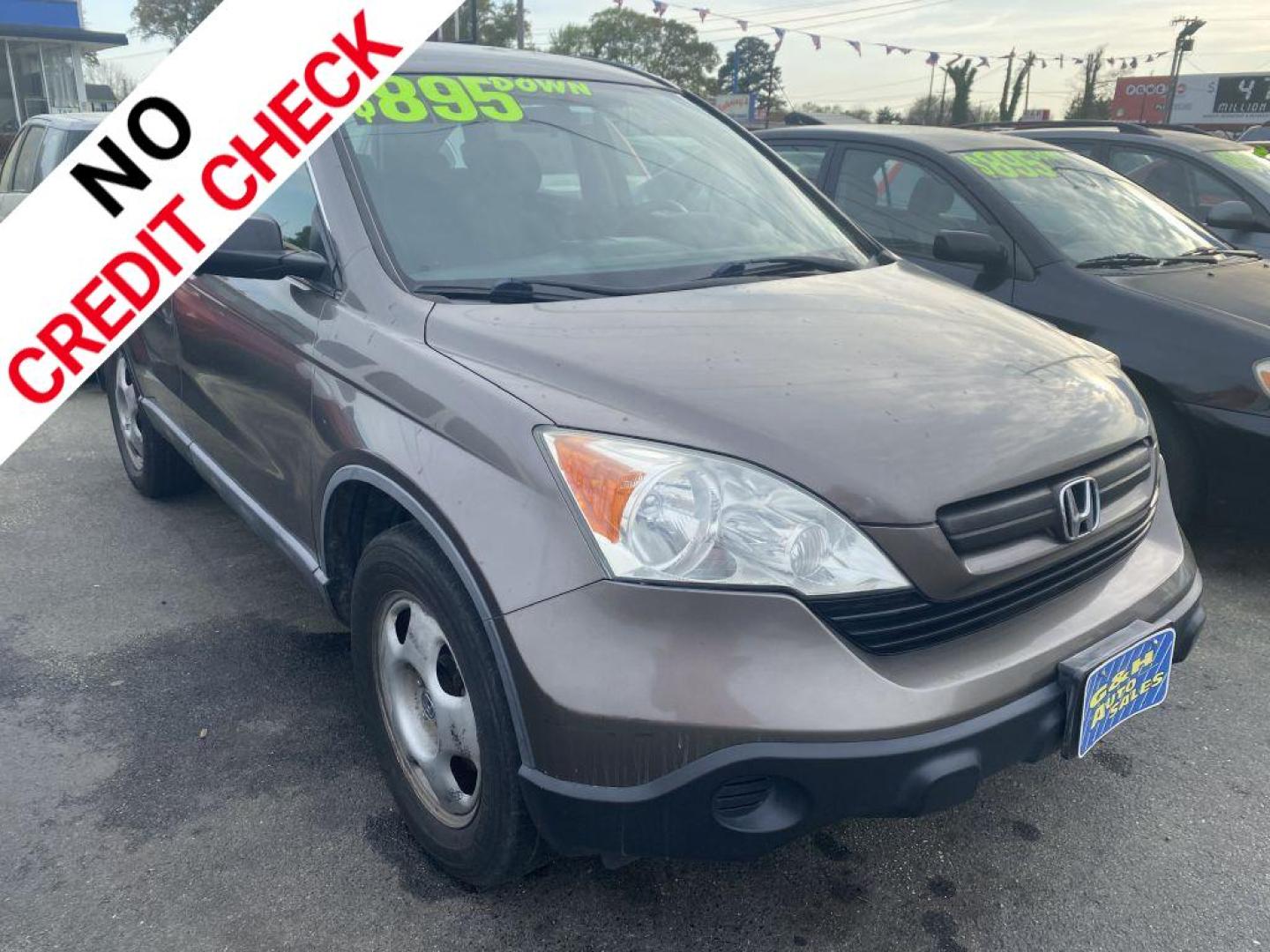 2009 GRAY HONDA CR-V LX (5J6RE38309L) with an 2.4L engine, Automatic transmission, located at 930 E Little Creek Road, Norfolk, VA, 23518, (757) 588-0420, 36.915051, -76.244408 - Photo#0