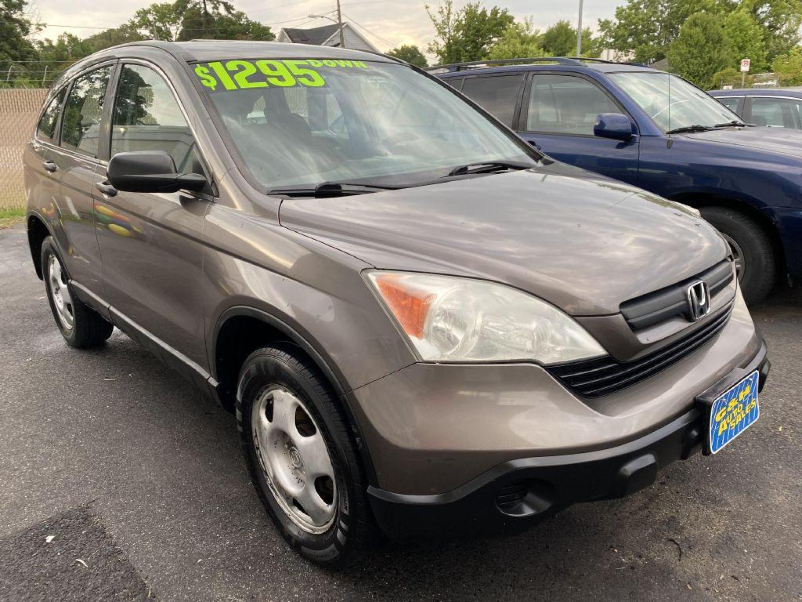 2009 GRAY HONDA CR-V LX (5J6RE38309L) with an 2.4L engine, Automatic transmission, located at 930 E Little Creek Road, Norfolk, VA, 23518, (757) 588-0420, 36.915051, -76.244408 - Photo #0