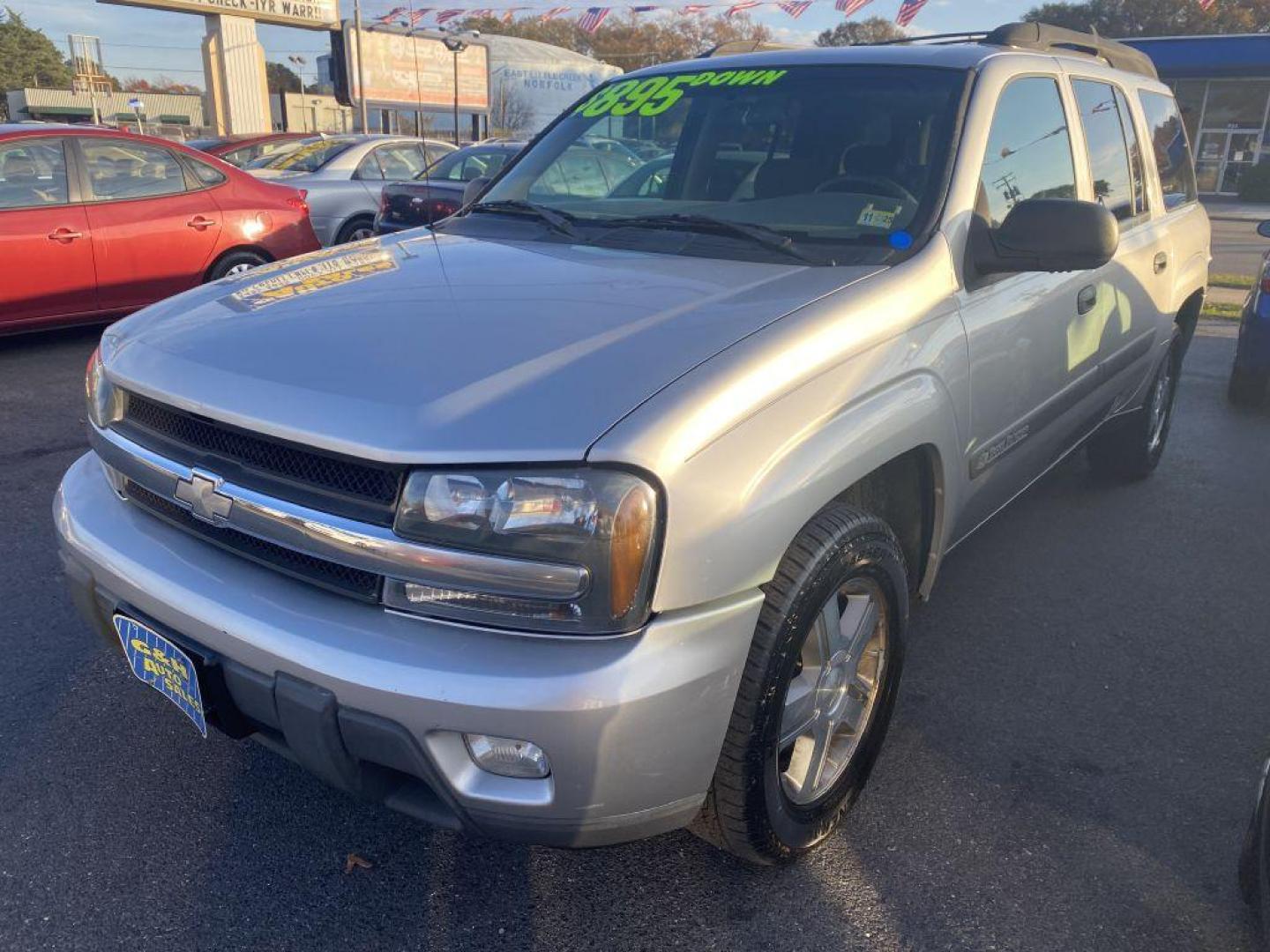 2004 SILVER CHEVROLET TRAILBLAZER EXT LS (1GNES16S546) with an 4.2L engine, Automatic transmission, located at 930 E Little Creek Road, Norfolk, VA, 23518, (757) 588-0420, 36.915051, -76.244408 - Photo#0
