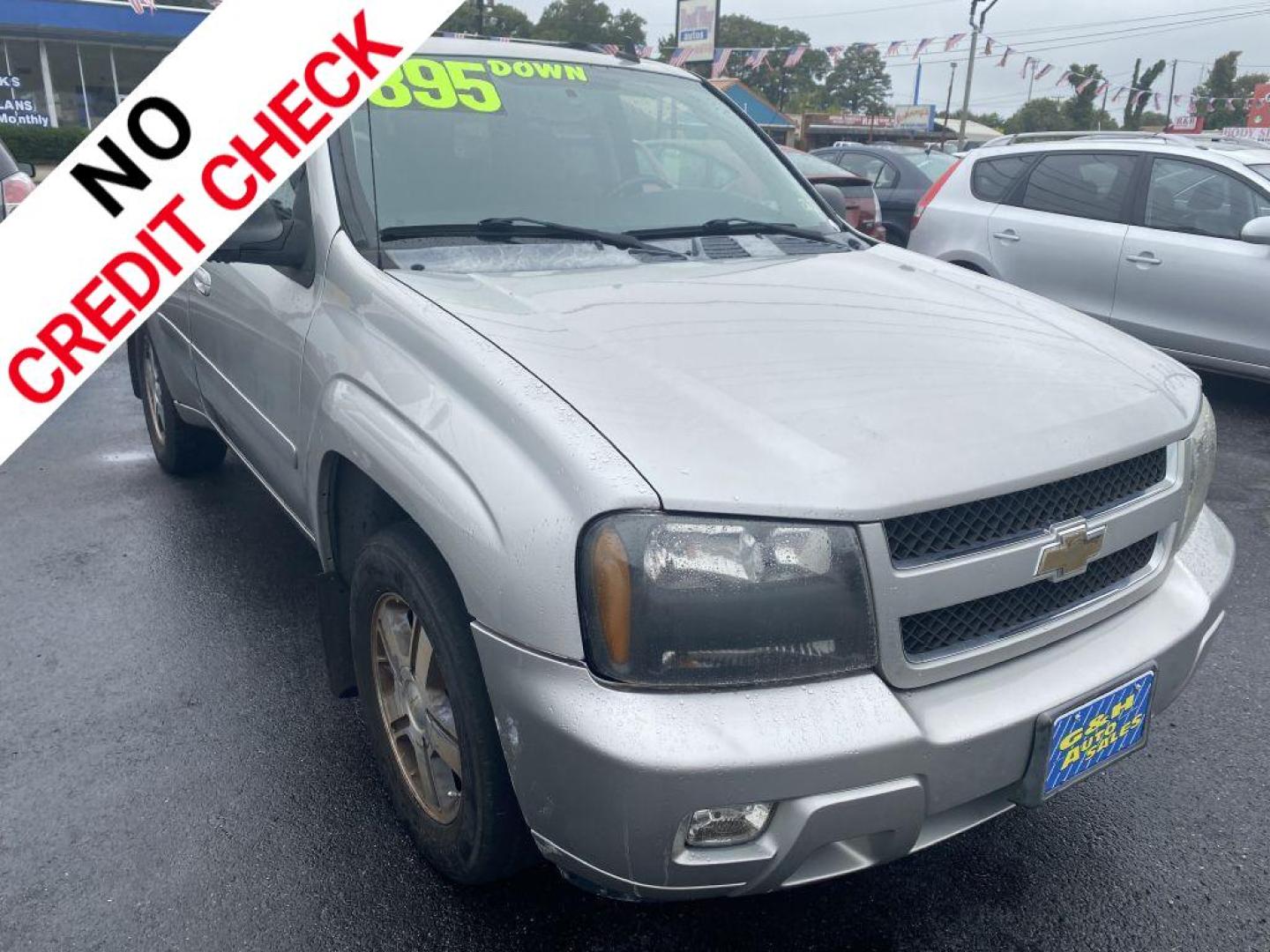 2007 SILVER CHEVROLET TRAILBLAZER LS (1GNDT13S572) with an 4.2L engine, Automatic transmission, located at 930 E Little Creek Road, Norfolk, VA, 23518, (757) 588-0420, 36.915051, -76.244408 - Photo#0
