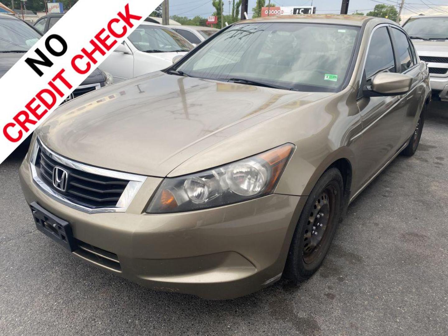 2009 GOLD HONDA ACCORD LX (JHMCP26369C) with an 2.4L engine, Automatic transmission, located at 930 E Little Creek Road, Norfolk, VA, 23518, (757) 588-0420, 36.915051, -76.244408 - Photo#0