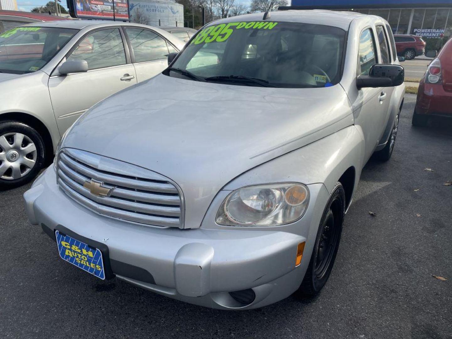 2010 SILVER CHEVROLET HHR LS (3GNBAADB7AS) with an 2.2L engine, Automatic transmission, located at 930 E Little Creek Road, Norfolk, VA, 23518, (757) 588-0420, 36.915051, -76.244408 - -NO CREDIT CHECK -2YR ENGINE and TRANSMISSION WARRANTY -$495-$895 DOWN - Photo#0