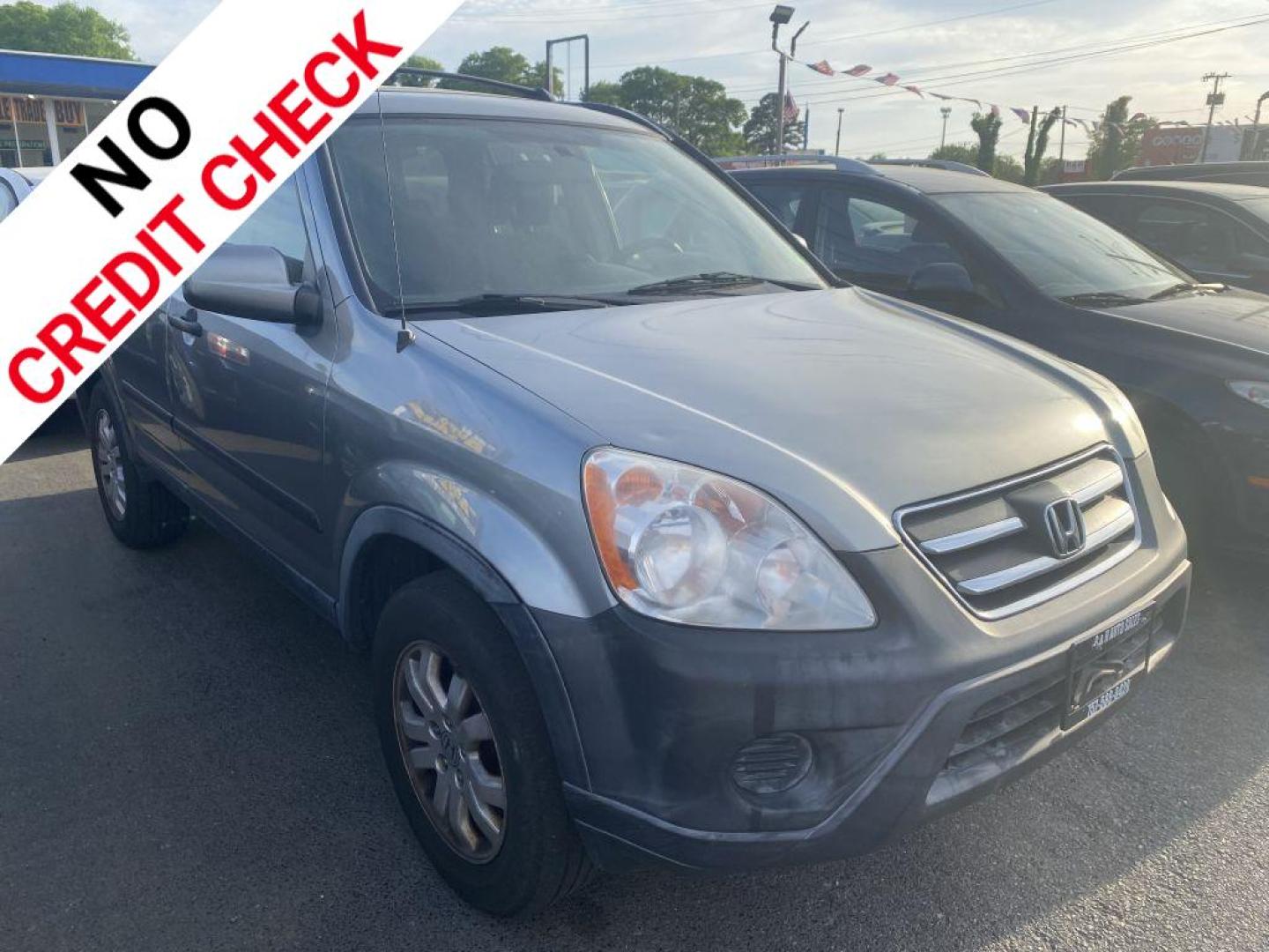 2006 SILVER HONDA CR-V EX (JHLRD788X6C) with an 2.4L engine, Automatic transmission, located at 930 E Little Creek Road, Norfolk, VA, 23518, (757) 588-0420, 36.915051, -76.244408 - Photo#0