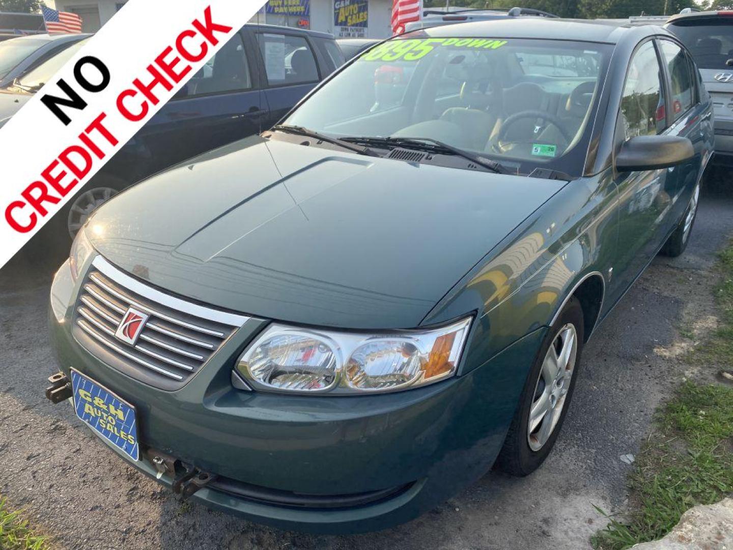 2007 GREEN SATURN ION LEVEL 2 (1G8AJ55F27Z) with an 2.2L engine, Automatic transmission, located at 930 E Little Creek Road, Norfolk, VA, 23518, (757) 588-0420, 36.915051, -76.244408 - Photo#0