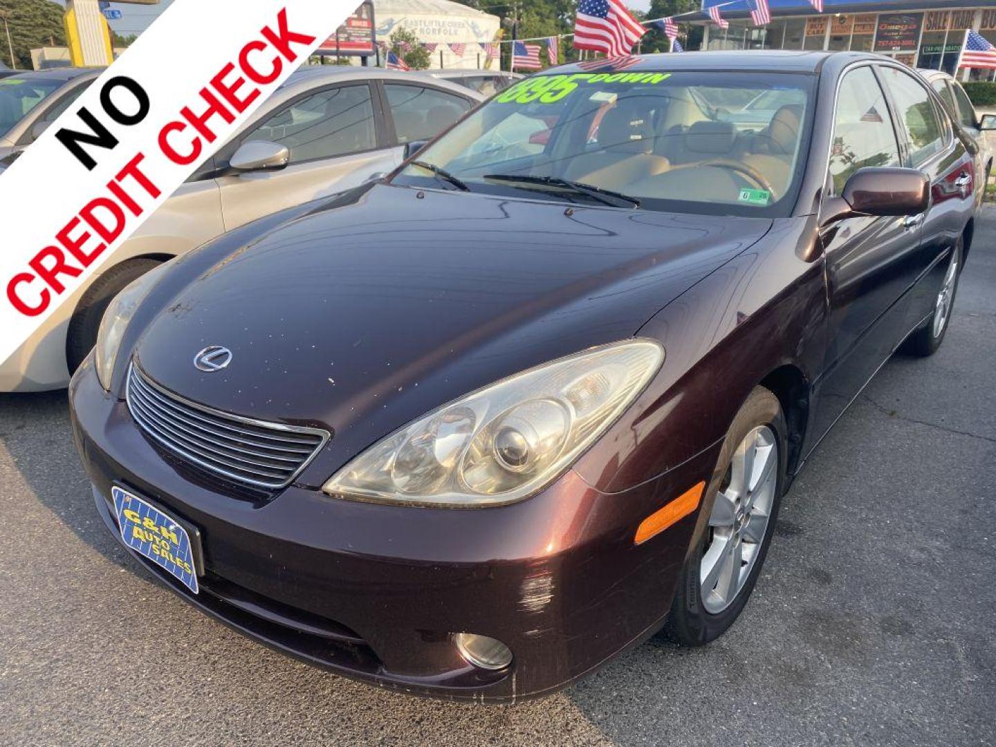 2005 BURG LEXUS ES 330 (JTHBA30GX55) with an 3.3L engine, Automatic transmission, located at 930 E Little Creek Road, Norfolk, VA, 23518, (757) 588-0420, 36.915051, -76.244408 - Photo#0