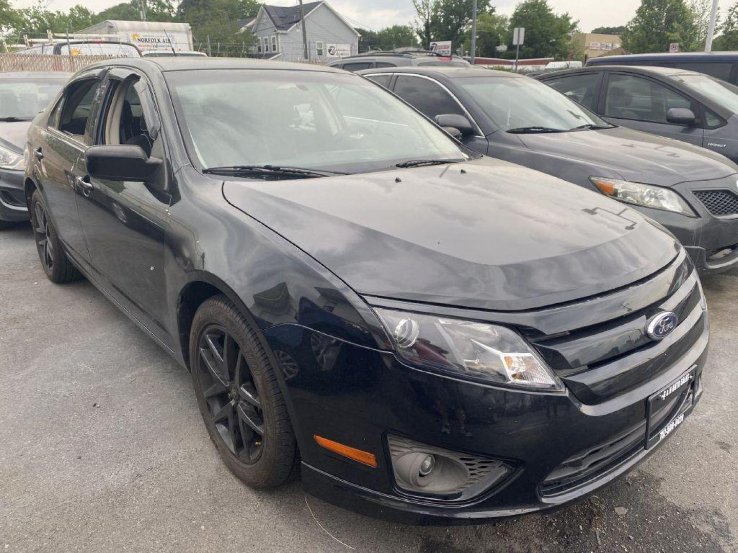 2010 BLACK FORD FUSION SE (3FAHP0HA1AR) with an 2.5L engine, 6-Speed Manual transmission, located at 930 E Little Creek Road, Norfolk, VA, 23518, (757) 588-0420, 36.915051, -76.244408 - Photo#0