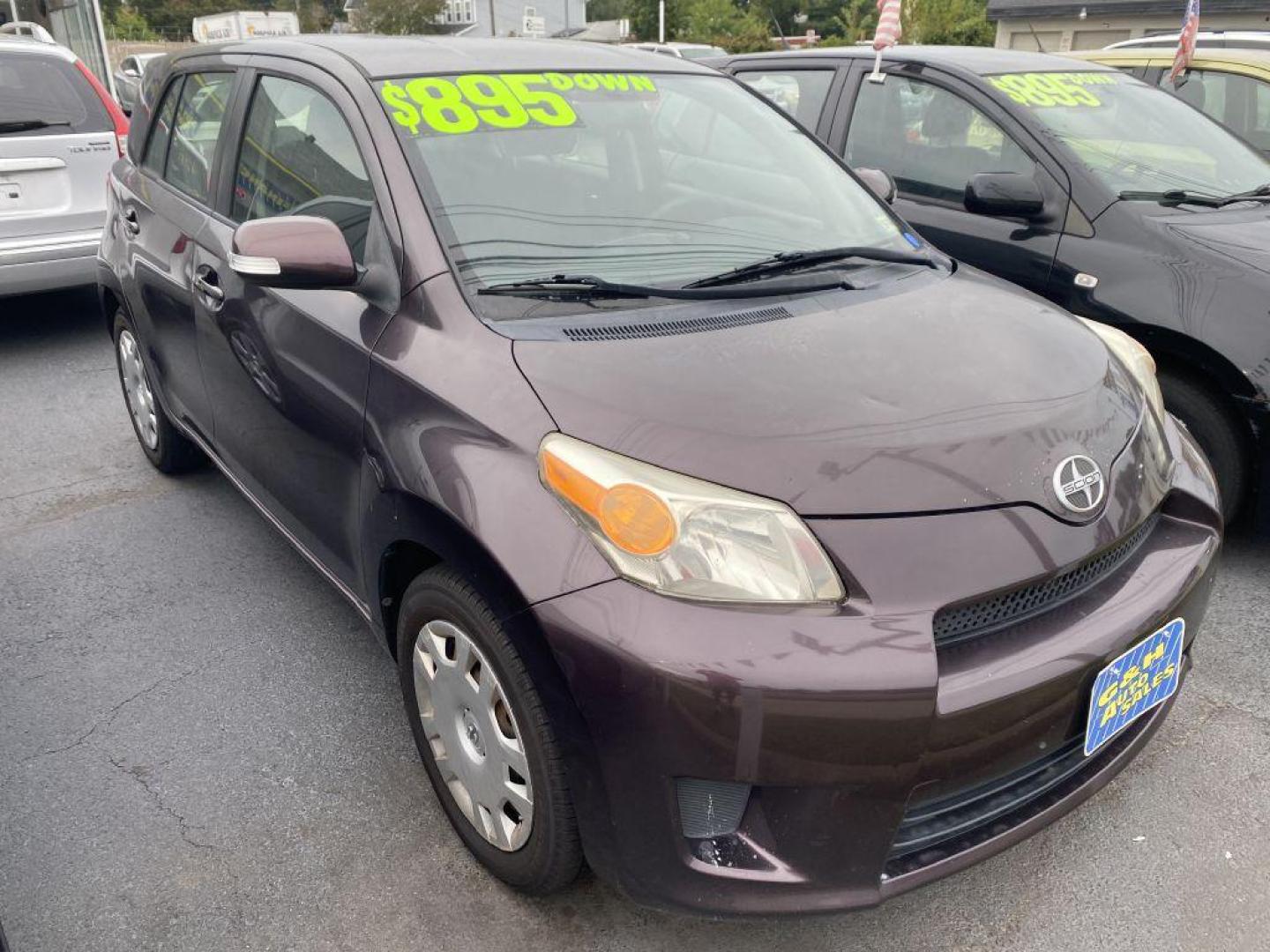 2010 PURPLE SCION XD (JTKKU4B47AJ) with an 1.8L engine, Automatic transmission, located at 930 E Little Creek Road, Norfolk, VA, 23518, (757) 588-0420, 36.915051, -76.244408 - Photo#0