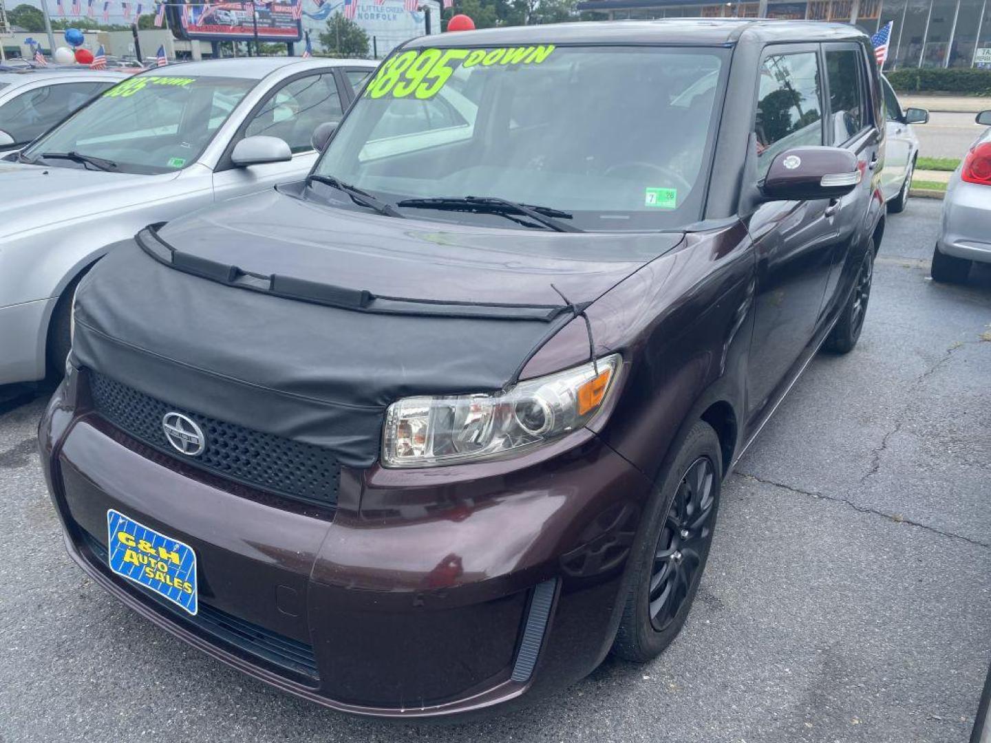 2009 MAROON SCION XB XB (JTLKE50E291) with an 2.4L engine, Automatic transmission, located at 930 E Little Creek Road, Norfolk, VA, 23518, (757) 588-0420, 36.915051, -76.244408 - Photo#0