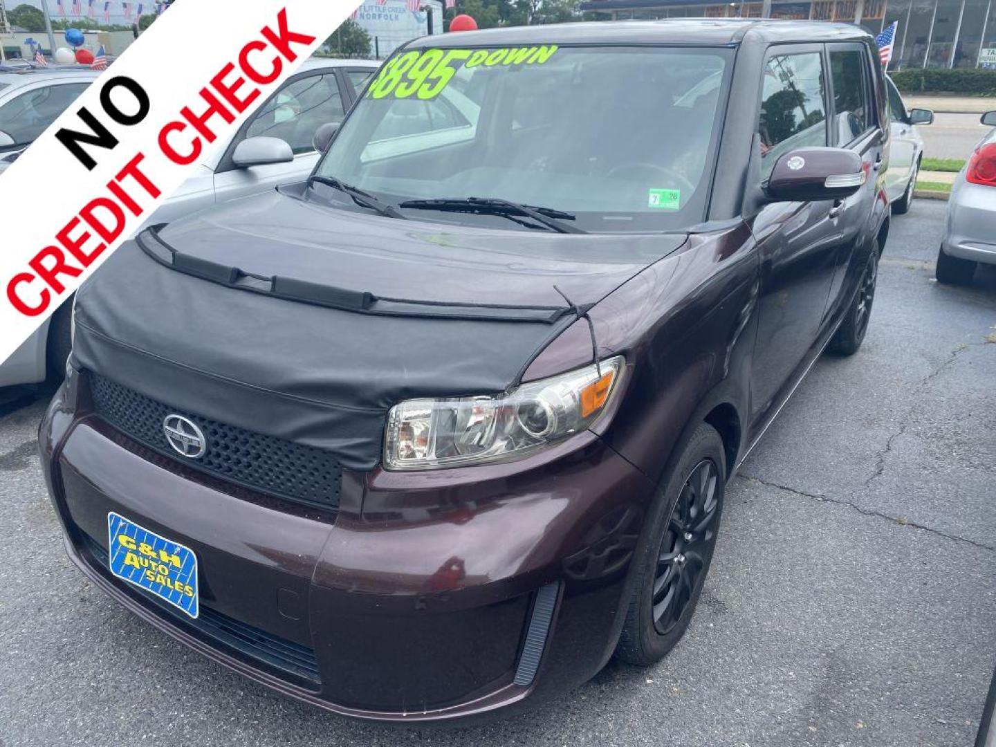 2009 MAROON SCION XB XB (JTLKE50E291) with an 2.4L engine, Automatic transmission, located at 930 E Little Creek Road, Norfolk, VA, 23518, (757) 588-0420, 36.915051, -76.244408 - Photo#0