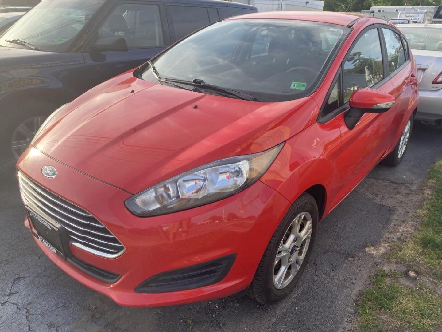 2015 RED FORD FIESTA SE (3FADP4EJ0FM) with an 1.6L engine, Automatic transmission, located at 930 E Little Creek Road, Norfolk, VA, 23518, (757) 588-0420, 36.915051, -76.244408 - Photo#0