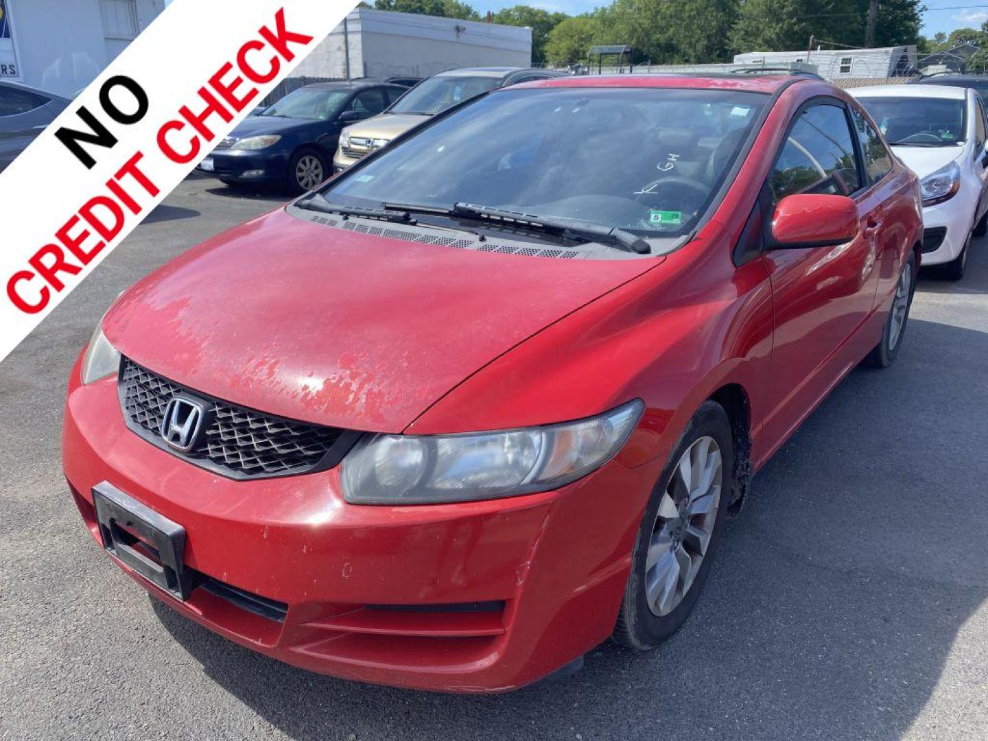 2009 RED HONDA CIVIC EX (2HGFG11839H) with an 1.8L engine, 5-Speed Manual transmission, located at 930 E Little Creek Road, Norfolk, VA, 23518, (757) 588-0420, 36.915051, -76.244408 - Photo#0