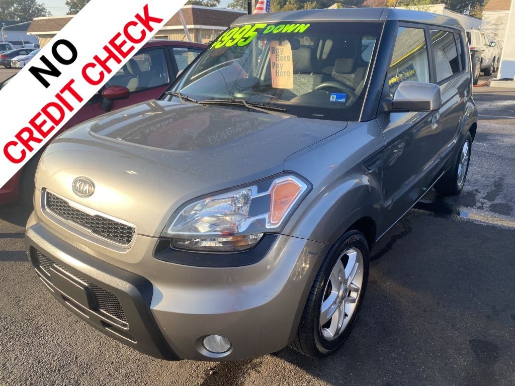 2010 GRAY KIA SOUL (KNDJT2A20A7) with an 2.0L engine, Automatic transmission, located at 930 E Little Creek Road, Norfolk, VA, 23518, (757) 588-0420, 36.915051, -76.244408- Photo#0