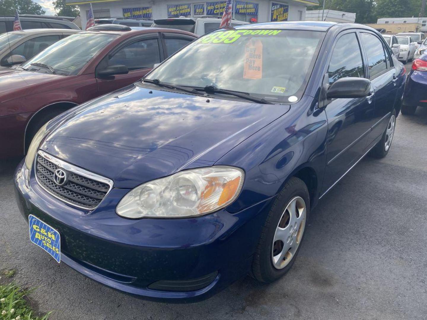 2006 BLUE TOYOTA COROLLA CE (JTDBR32E560) with an 1.8L engine, Automatic transmission, located at 930 E Little Creek Road, Norfolk, VA, 23518, (757) 588-0420, 36.915051, -76.244408 - Photo#0