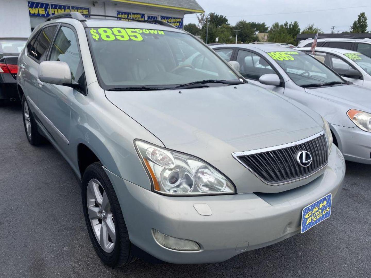2007 GREEN LEXUS RX 350 (2T2HK31U97C) with an 3.5L engine, Automatic transmission, located at 930 E Little Creek Road, Norfolk, VA, 23518, (757) 588-0420, 36.915051, -76.244408 - Photo#0
