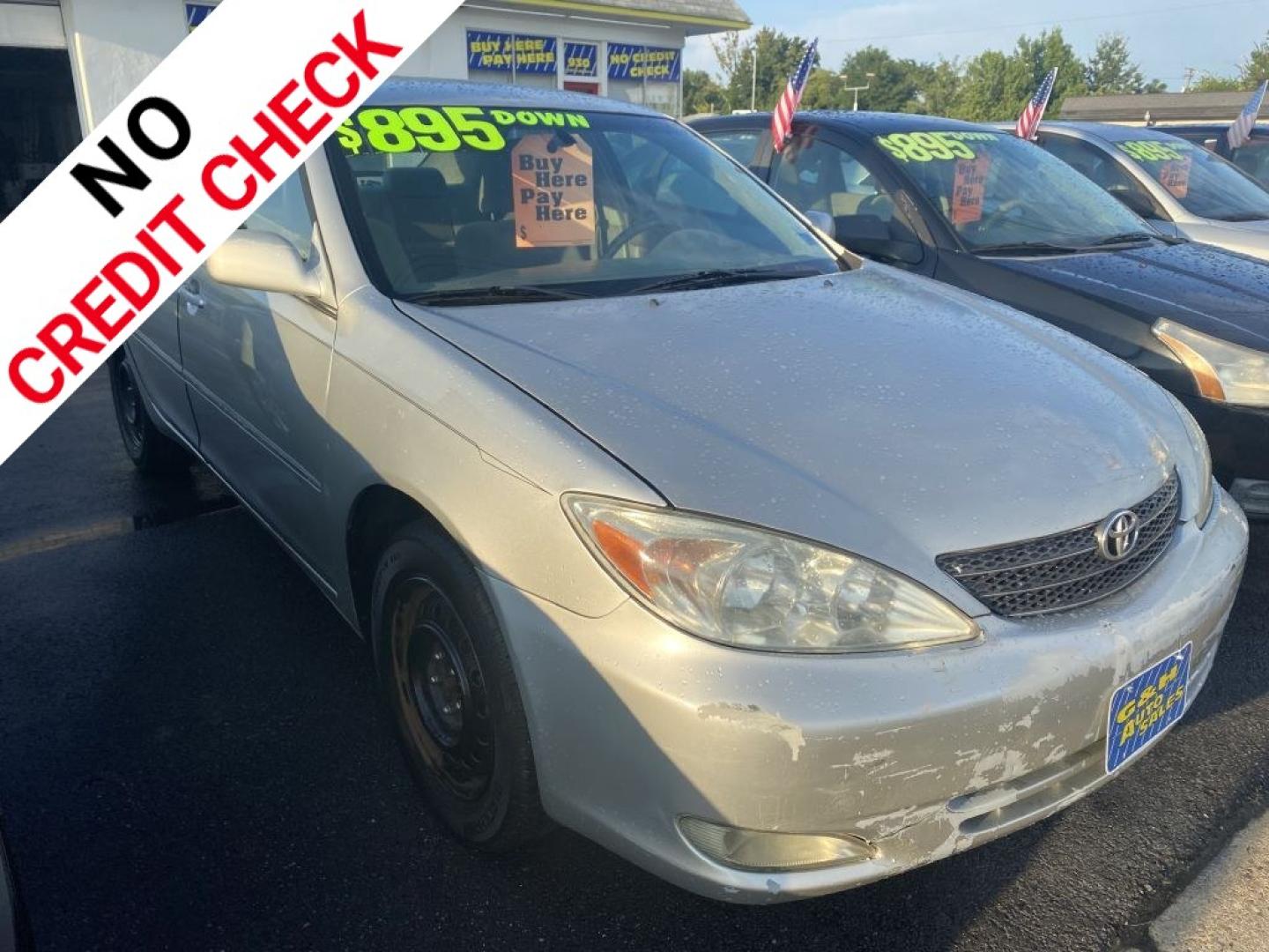 2004 SILVER TOYOTA CAMRY LE (4T1BE32K04U) with an 2.4L engine, Automatic transmission, located at 930 E Little Creek Road, Norfolk, VA, 23518, (757) 588-0420, 36.915051, -76.244408- Photo#0