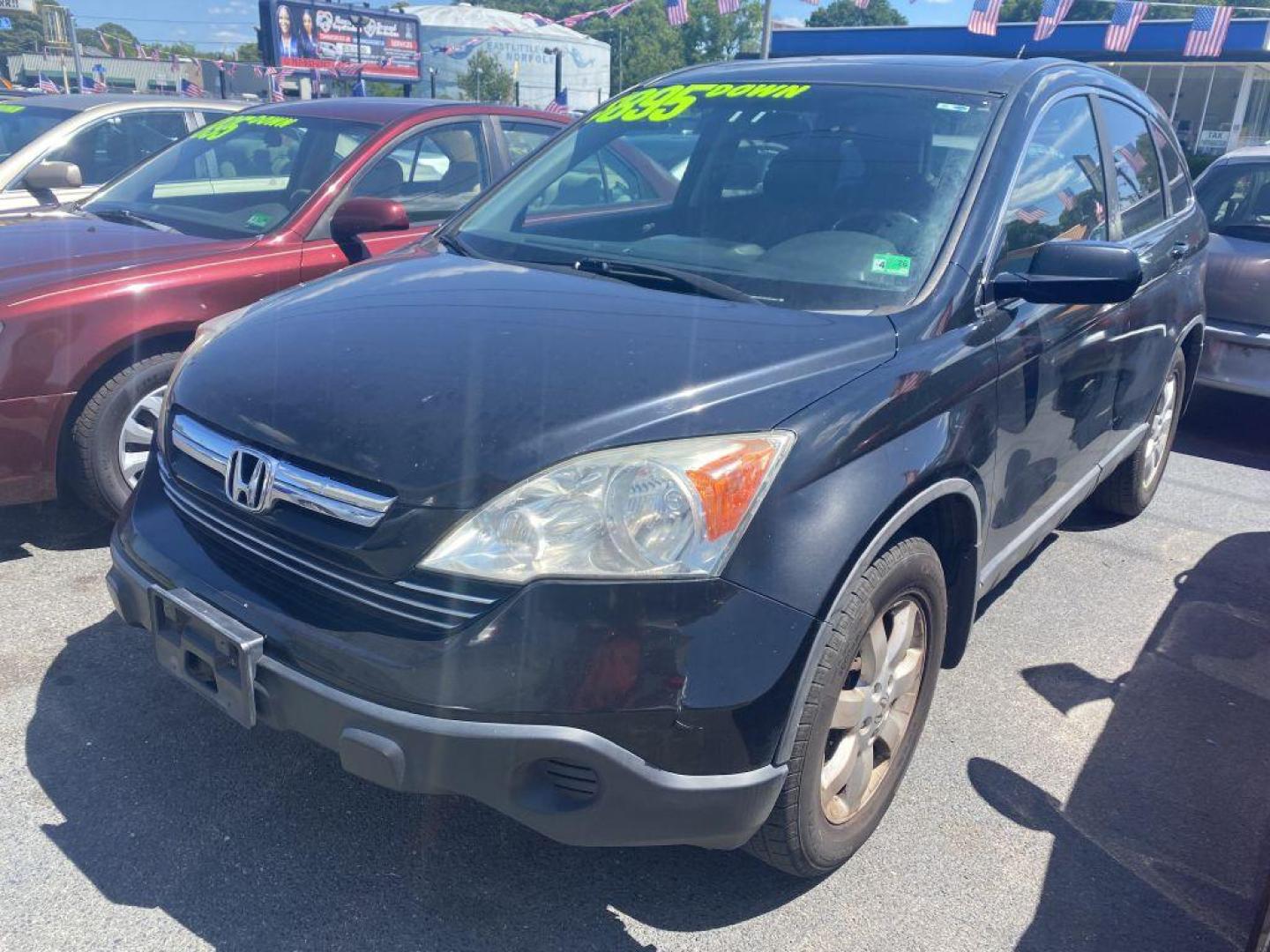2009 BLACK HONDA CR-V EXL (5J6RE48719L) with an 2.4L engine, Automatic transmission, located at 930 E Little Creek Road, Norfolk, VA, 23518, (757) 588-0420, 36.915051, -76.244408 - Photo#0