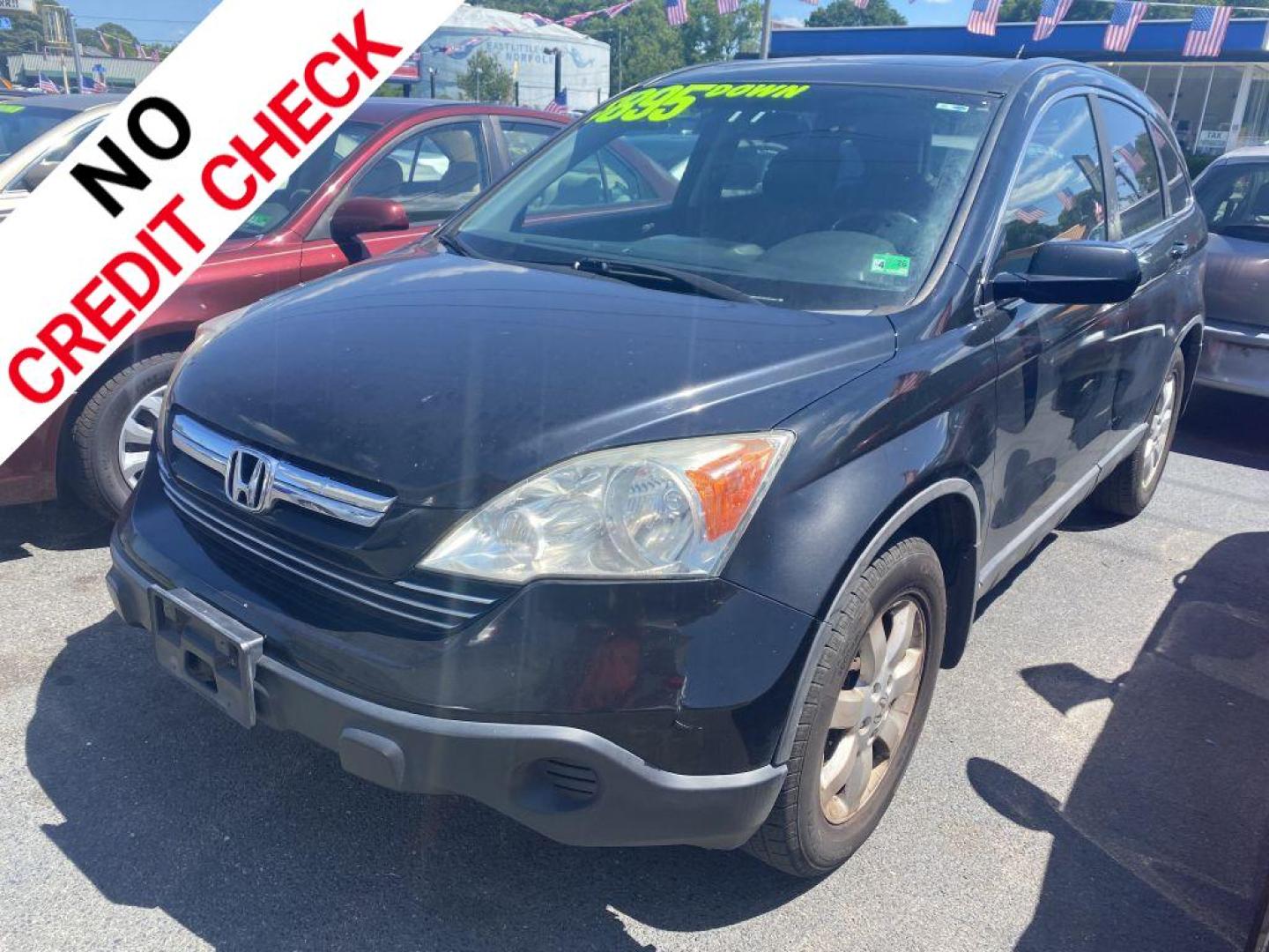 2009 BLACK HONDA CR-V EXL (5J6RE48719L) with an 2.4L engine, Automatic transmission, located at 930 E Little Creek Road, Norfolk, VA, 23518, (757) 588-0420, 36.915051, -76.244408 - Photo#0