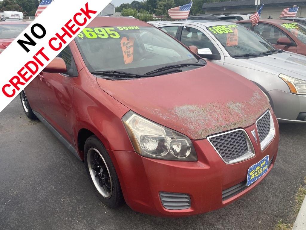2009 RED PONTIAC VIBE (5Y2SP67049Z) with an 2.4L engine, Automatic transmission, located at 930 E Little Creek Road, Norfolk, VA, 23518, (757) 588-0420, 36.915051, -76.244408- Photo#0