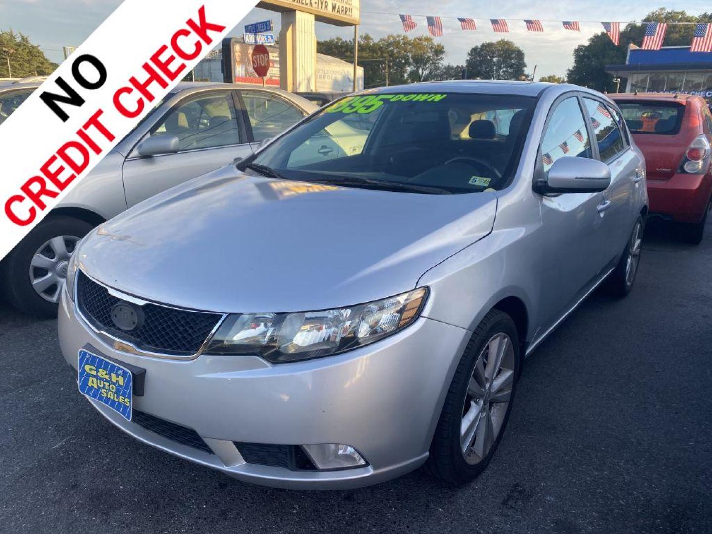 2012 SILVER KIA FORTE SX (KNAFW5A37C5) with an 2.4L engine, Automatic transmission, located at 930 E Little Creek Road, Norfolk, VA, 23518, (757) 588-0420, 36.915051, -76.244408 - Photo#0
