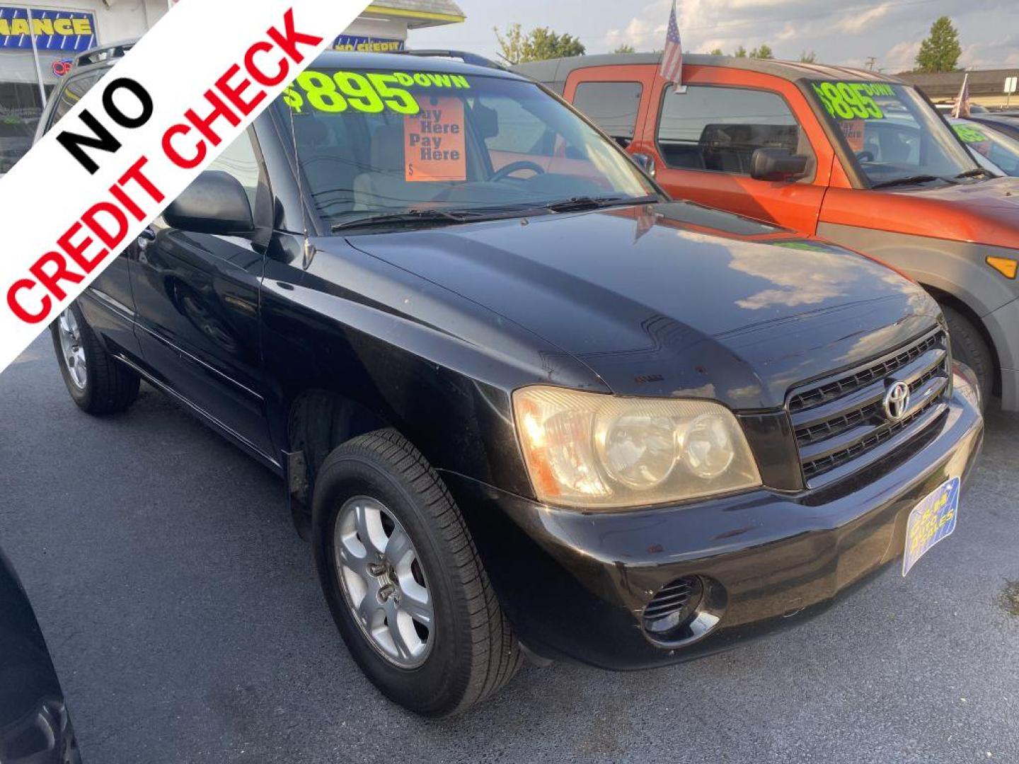 2003 BLACK TOYOTA HIGHLANDER LIMITED (JTEHF21A630) with an 3.0L engine, Automatic transmission, located at 930 E Little Creek Road, Norfolk, VA, 23518, (757) 588-0420, 36.915051, -76.244408 - Photo#0