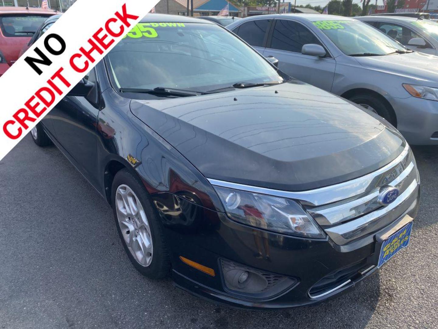 2011 BLACK FORD FUSION SE (3FAHP0HA6BR) with an 2.5L engine, Automatic transmission, located at 930 E Little Creek Road, Norfolk, VA, 23518, (757) 588-0420, 36.915051, -76.244408 - Photo#0