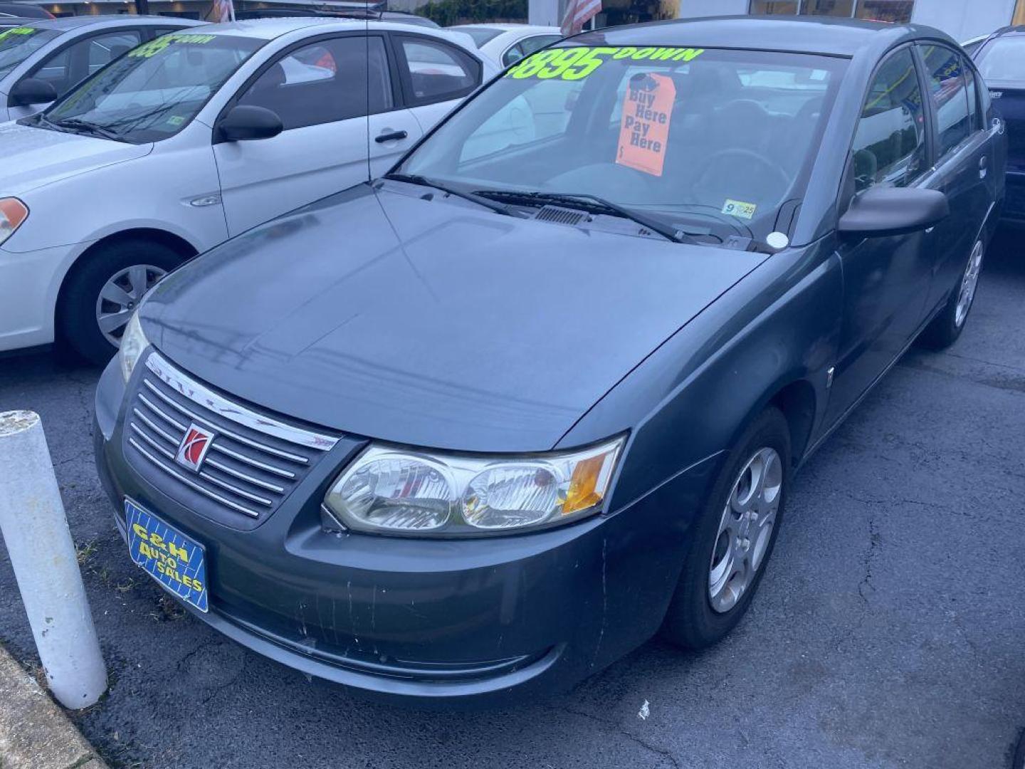 2005 GRAY SATURN ION LEVEL 2 (1G8AJ52F15Z) with an 2.2L engine, Automatic transmission, located at 930 E Little Creek Road, Norfolk, VA, 23518, (757) 588-0420, 36.915051, -76.244408 - -NO CREDIT CHECK -2YR ENGINE and TRANSMISSION WARRANTY -$495-$895 DOWN - Photo#0