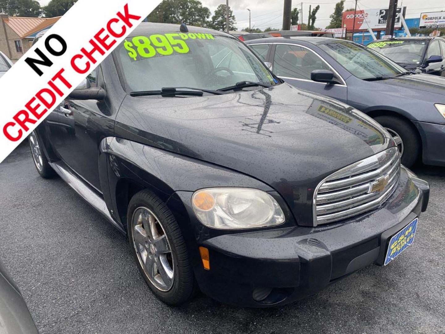 2008 BLACK CHEVROLET HHR LT (3GNCA23DX8S) with an 2.2L engine, Automatic transmission, located at 930 E Little Creek Road, Norfolk, VA, 23518, (757) 588-0420, 36.915051, -76.244408 - Photo#0