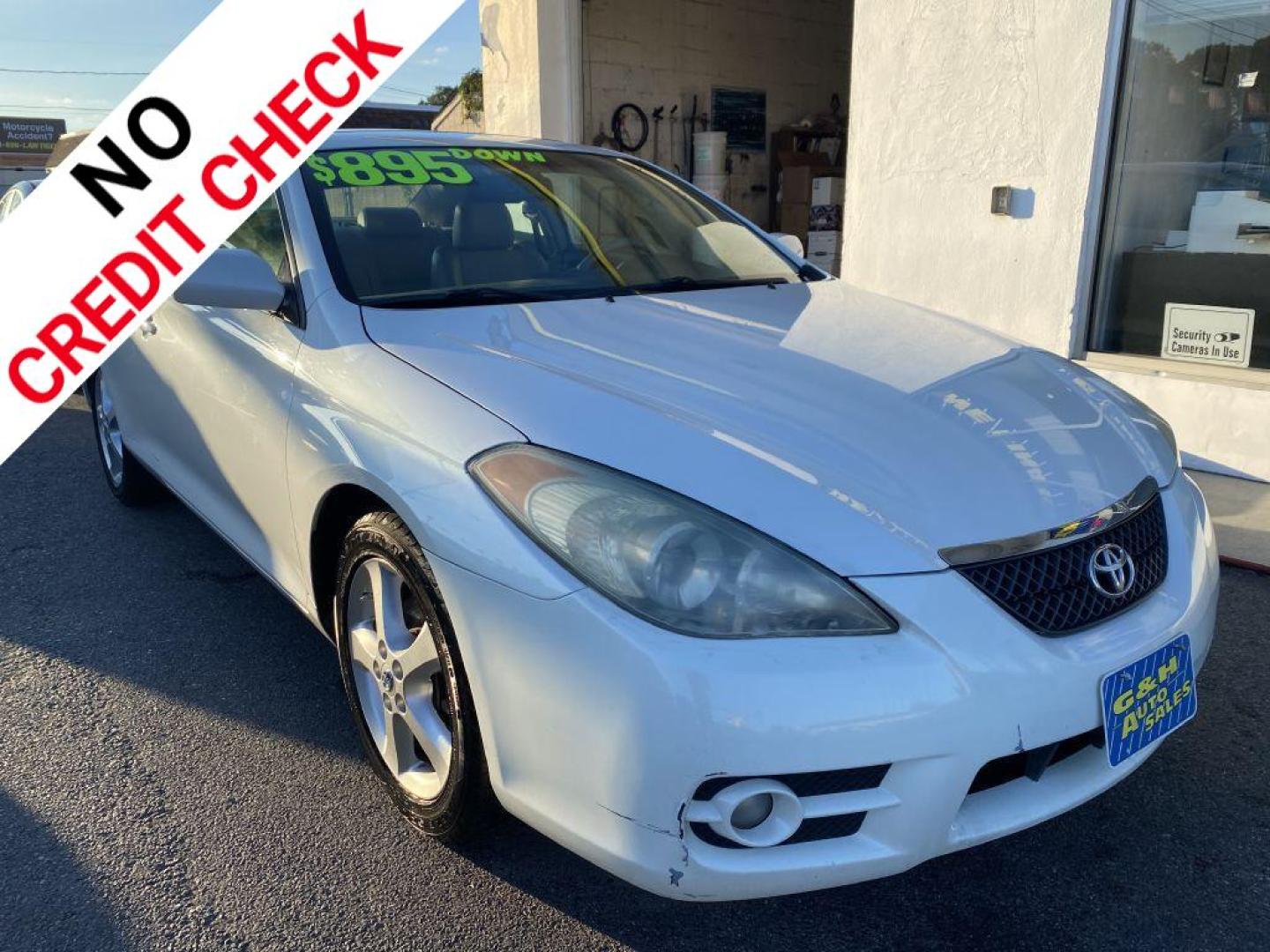 2008 WHITE TOYOTA CAMRY SOLARA SE (4T1CA30P78U) with an 3.3L engine, Automatic transmission, located at 930 E Little Creek Road, Norfolk, VA, 23518, (757) 588-0420, 36.915051, -76.244408 - Photo#0