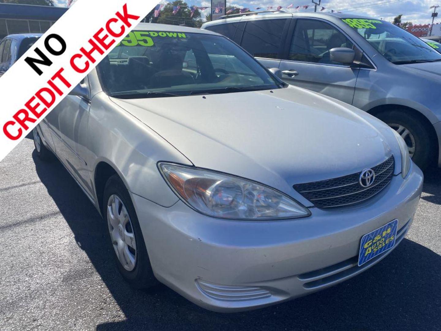 2004 SILVER TOYOTA CAMRY LE (4T1BE32KX4U) with an 2.4L engine, Automatic transmission, located at 930 E Little Creek Road, Norfolk, VA, 23518, (757) 588-0420, 36.915051, -76.244408 - Photo#0