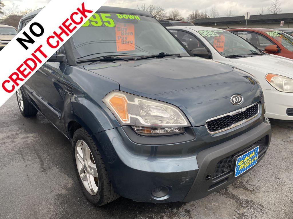 2011 TEAL KIA SOUL + (KNDJT2A28B7) with an 2.0L engine, 4-Speed Manual transmission, located at 930 E Little Creek Road, Norfolk, VA, 23518, (757) 588-0420, 36.915051, -76.244408 - Photo#0