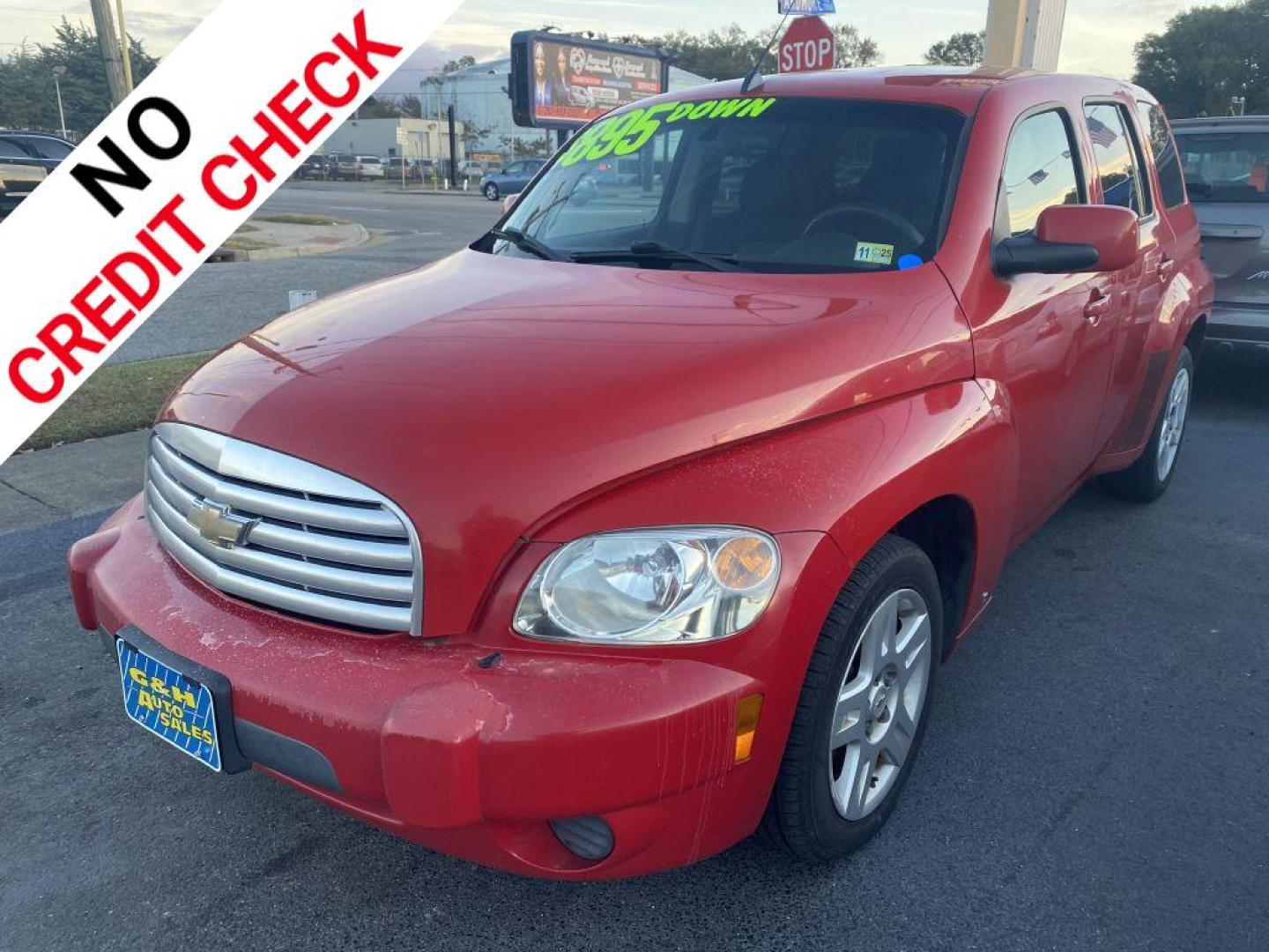 2008 RED CHEVROLET HHR LT (3GNDA23D08S) with an 2.2L engine, Automatic transmission, located at 930 E Little Creek Road, Norfolk, VA, 23518, (757) 588-0420, 36.915051, -76.244408 - Photo#0