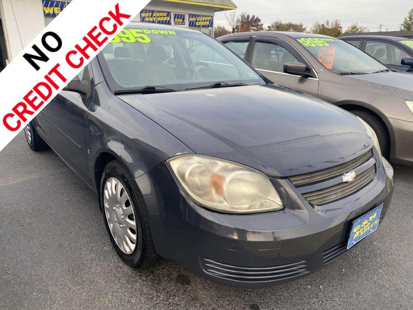 2008 GRAY CHEVROLET COBALT LT (1G1AL58F587) with an 2.2L engine, Automatic transmission, located at 930 E Little Creek Road, Norfolk, VA, 23518, (757) 588-0420, 36.915051, -76.244408 - Photo#0