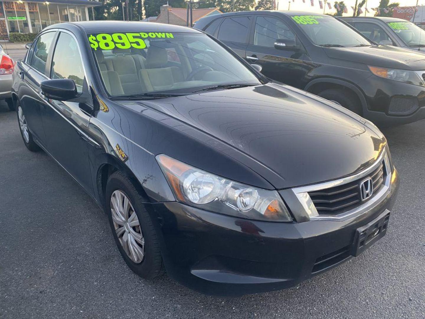 2010 BLACK HONDA ACCORD LX (1HGCP2F31AA) with an 2.4L engine, Automatic transmission, located at 930 E Little Creek Road, Norfolk, VA, 23518, (757) 588-0420, 36.915051, -76.244408 - Photo#0