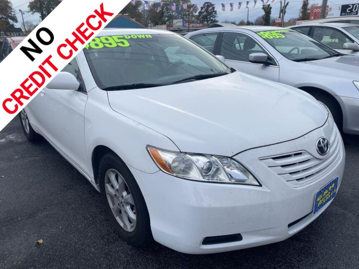2008 WHITE TOYOTA CAMRY CE (4T1BE46K68U) with an 2.4L engine, Automatic transmission, located at 930 E Little Creek Road, Norfolk, VA, 23518, (757) 588-0420, 36.915051, -76.244408 - Photo#0
