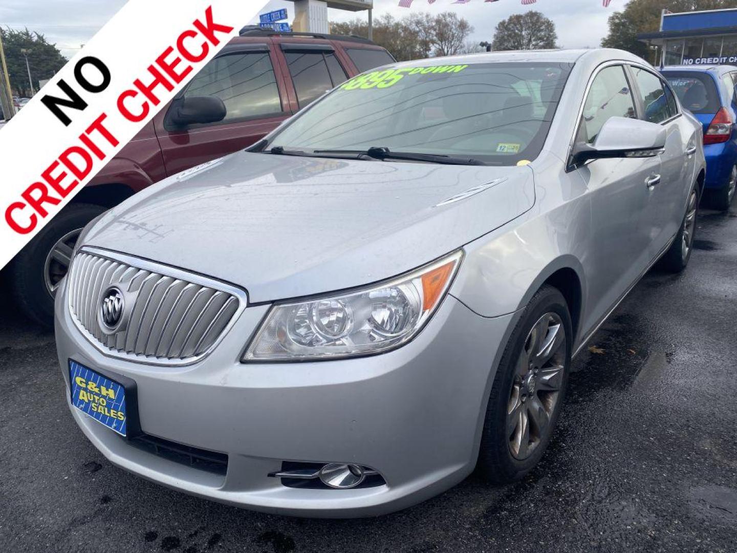 2012 SILVER BUICK LACROSSE PREMIUM (1G4GH5E32CF) with an 3.6L engine, Automatic transmission, located at 930 E Little Creek Road, Norfolk, VA, 23518, (757) 588-0420, 36.915051, -76.244408 - Photo#0