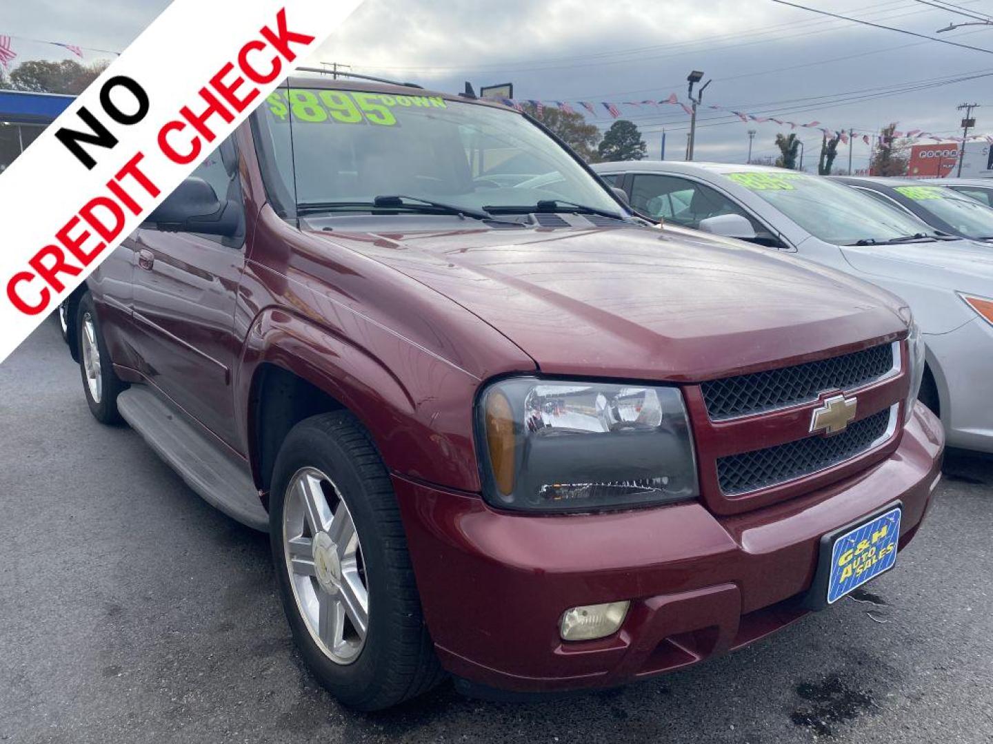 2008 BURG CHEVROLET TRAILBLAZER LS (1GNDT13S082) with an 4.2L engine, Automatic transmission, located at 930 E Little Creek Road, Norfolk, VA, 23518, (757) 588-0420, 36.915051, -76.244408 - Photo#0